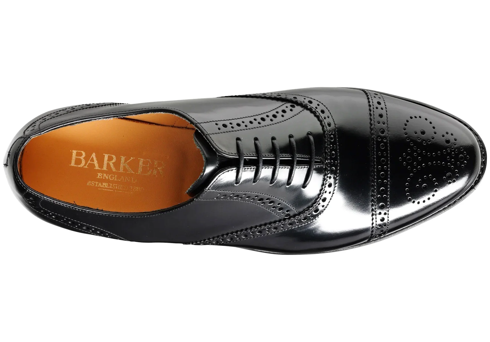 Barker Alfred - Black Hi-Shine - Image 2