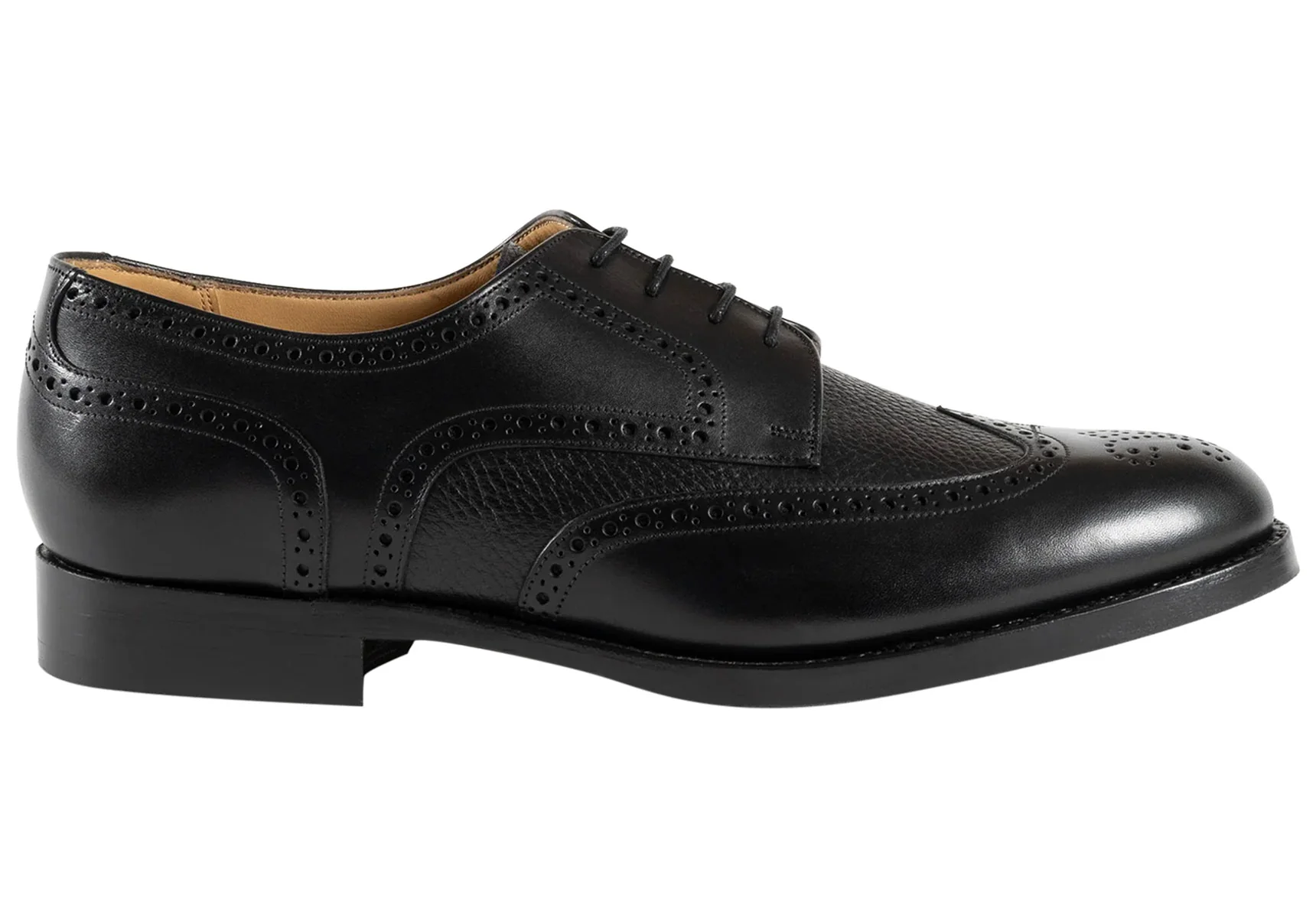 Barker Athlone - Black Calf/Black Softie - Image 3