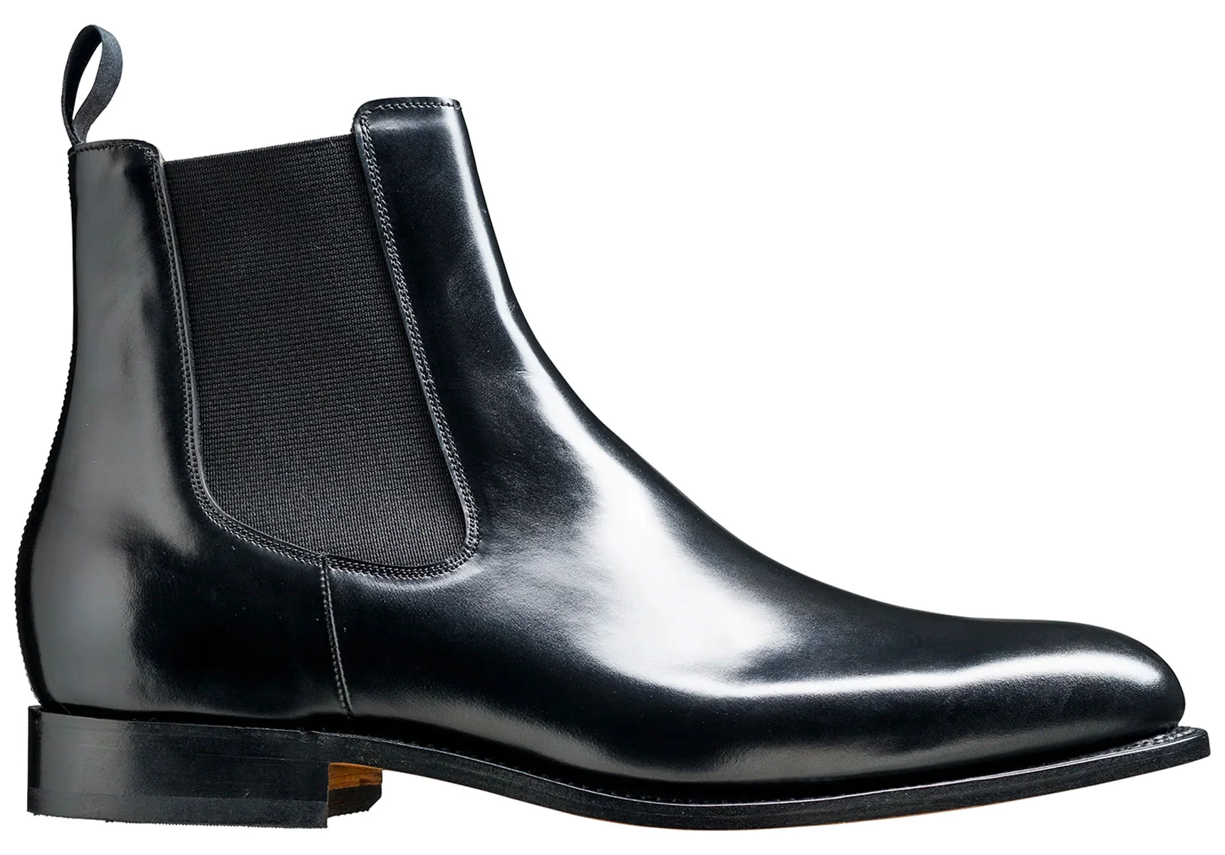 Barker Bedale - Black Hi-Shine - Image 4