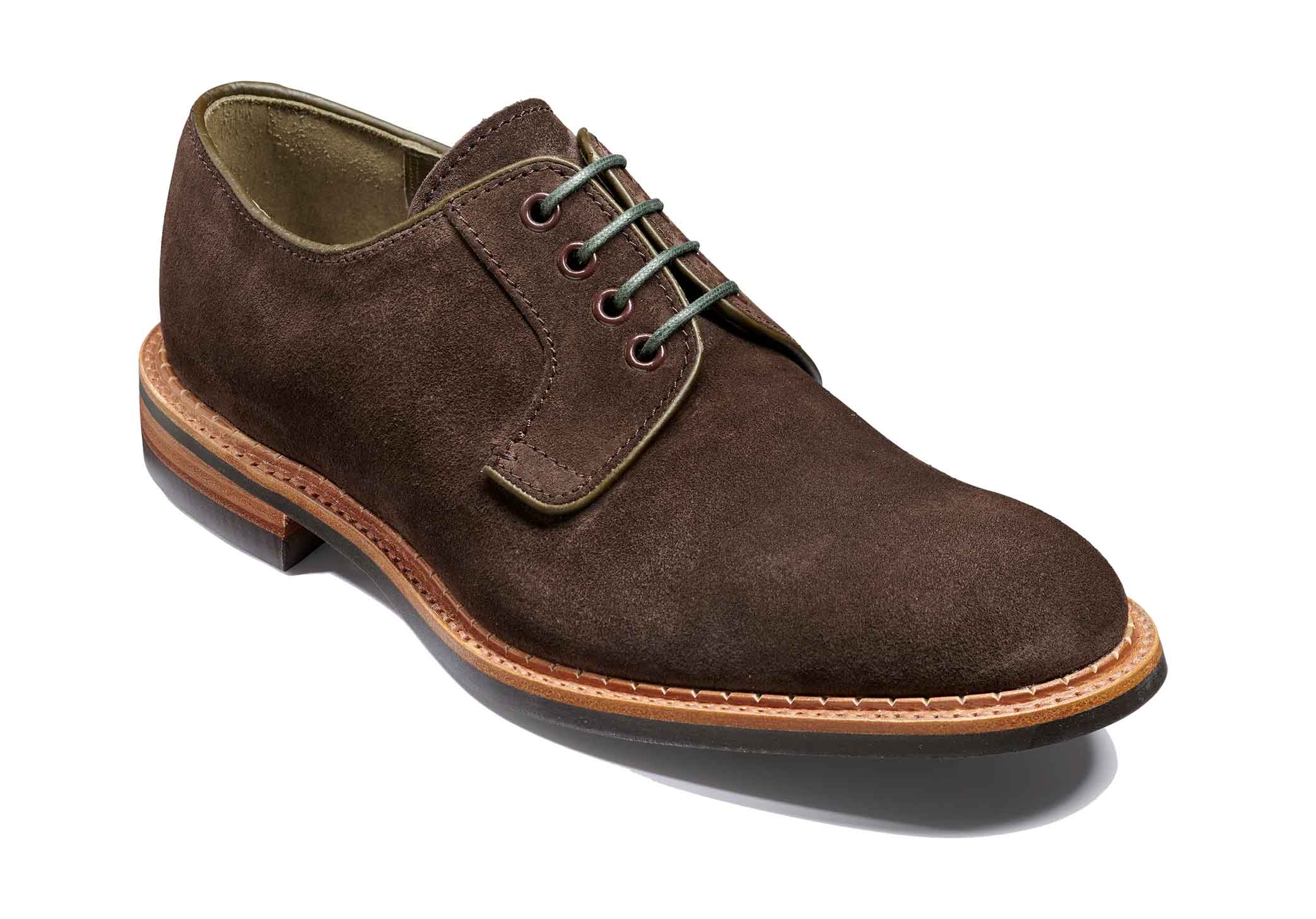 Barker Berry - Bitter Choc Suede