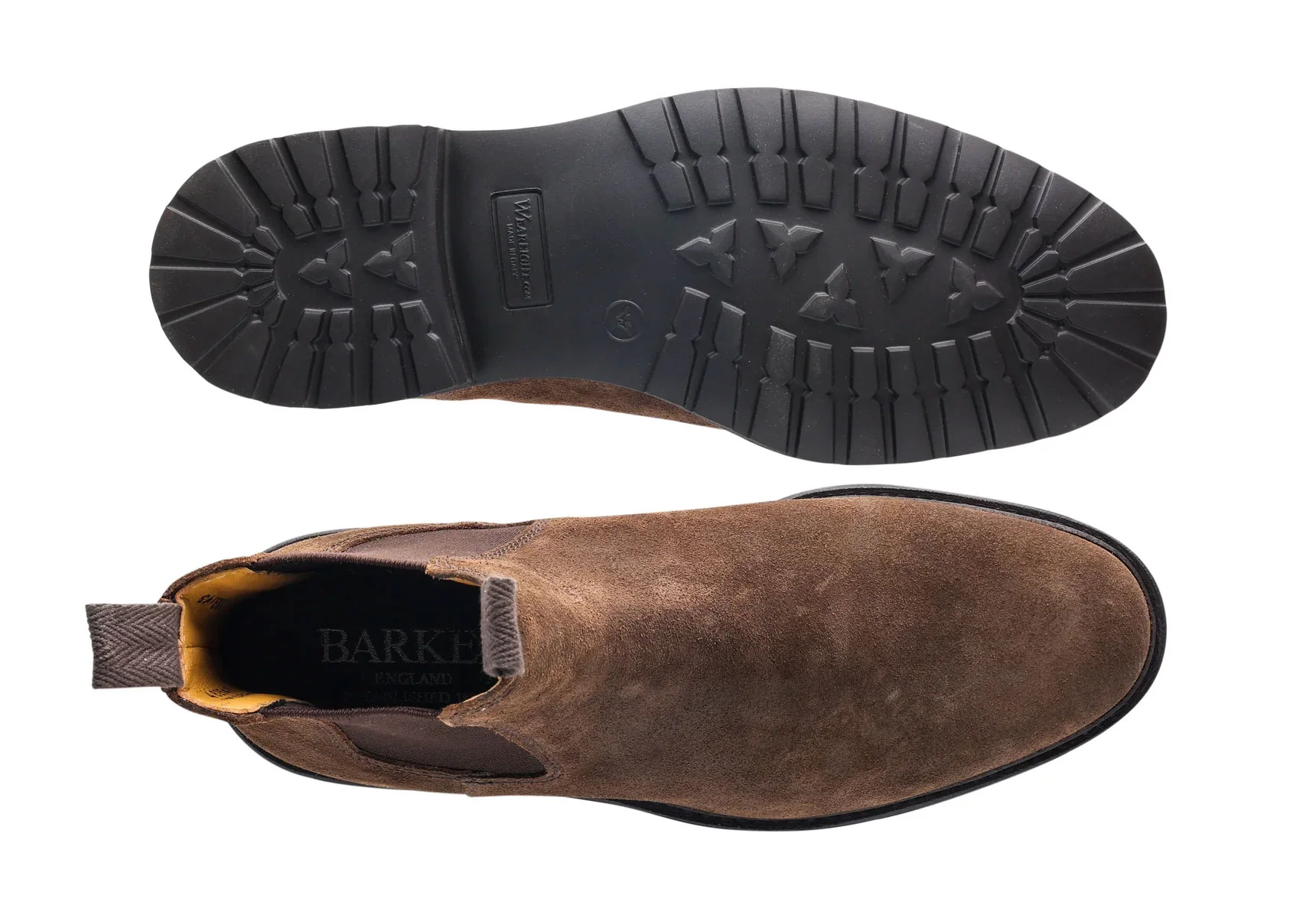 Barker Camborne - Brown Waxy Suede - Image 2