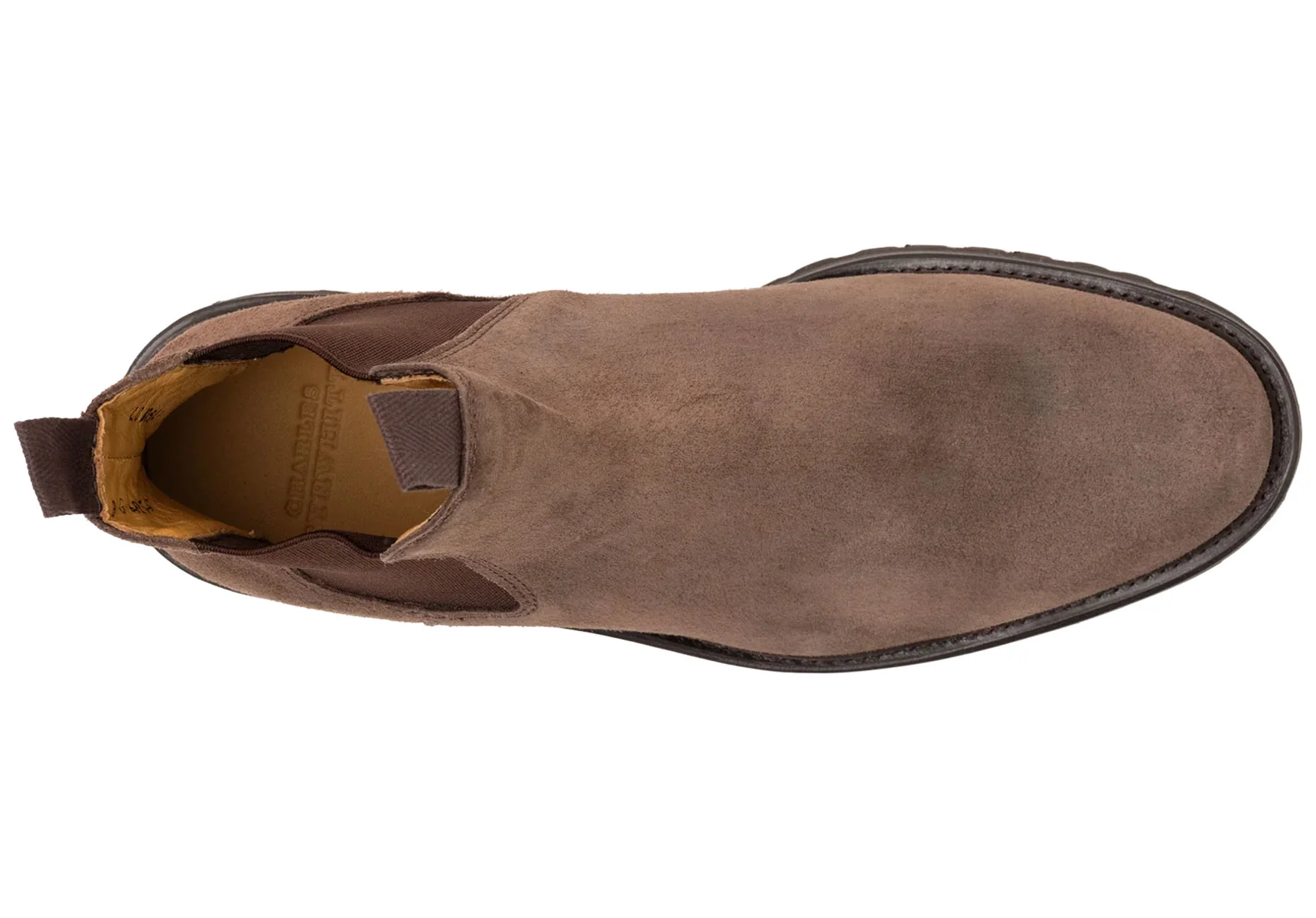 Barker Camborne - Brown Waxy Suede - Image 3
