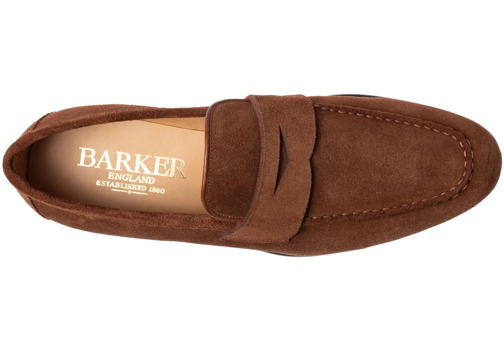 Barker Capri - Old Snuff Suede - Image 3