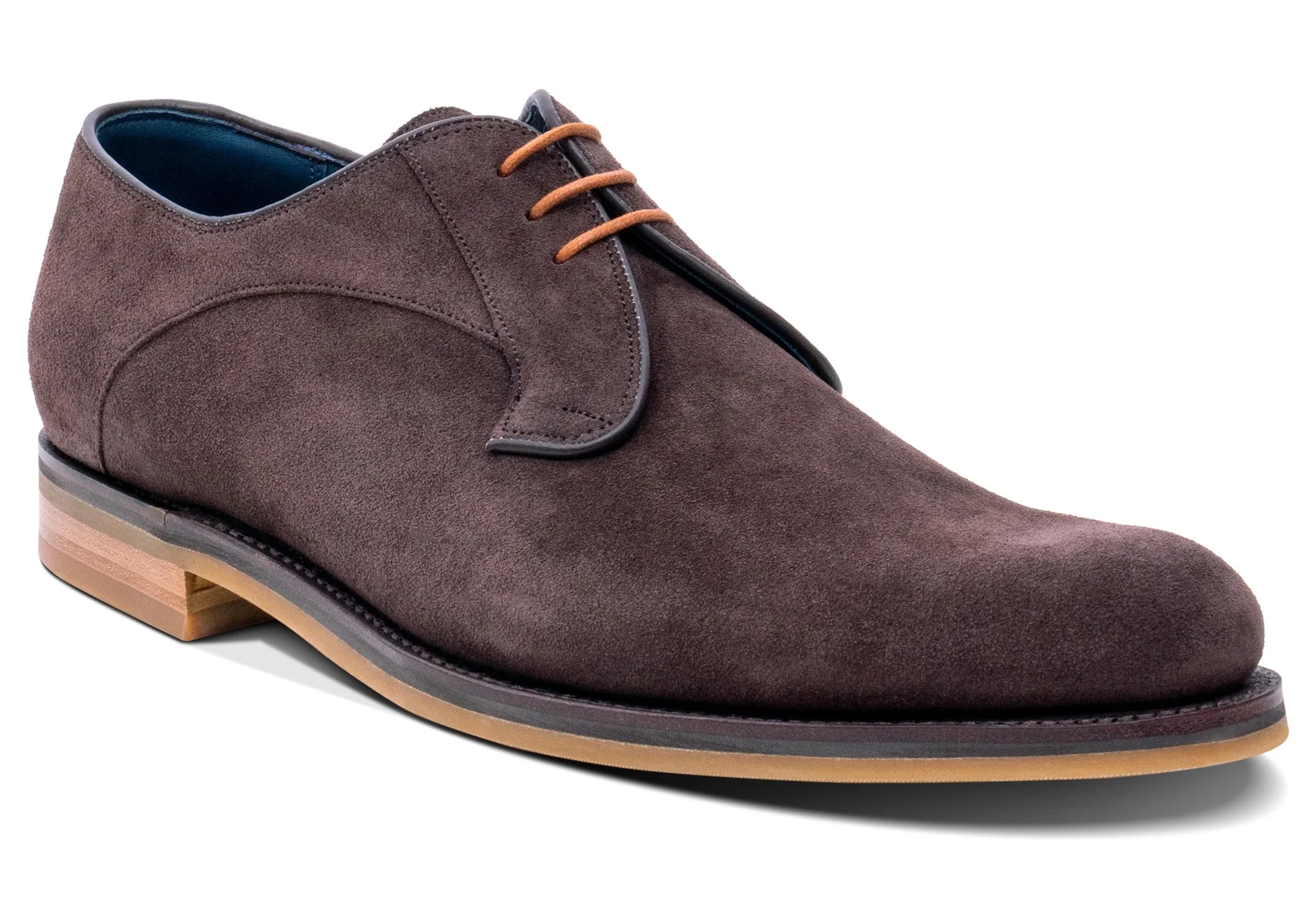 Barker Derby - Bitter Choc Suede