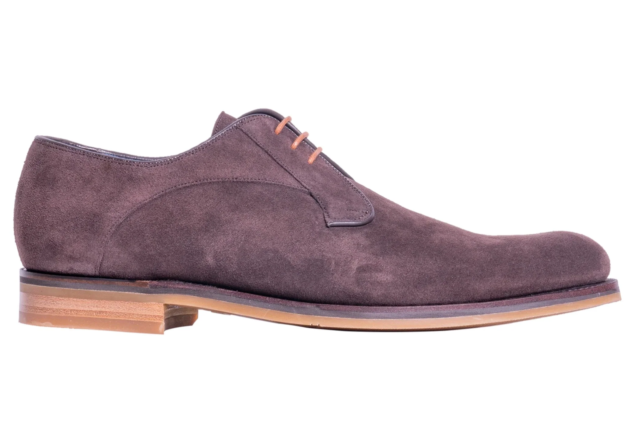 Barker Derby - Bitter Choc Suede - Image 3