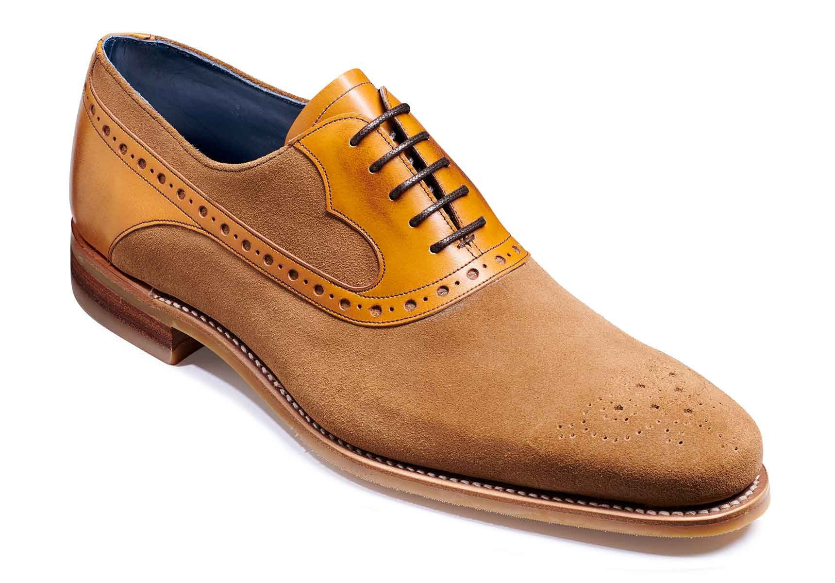 Barker Elliot - Snuff Suede/Cedar Calf