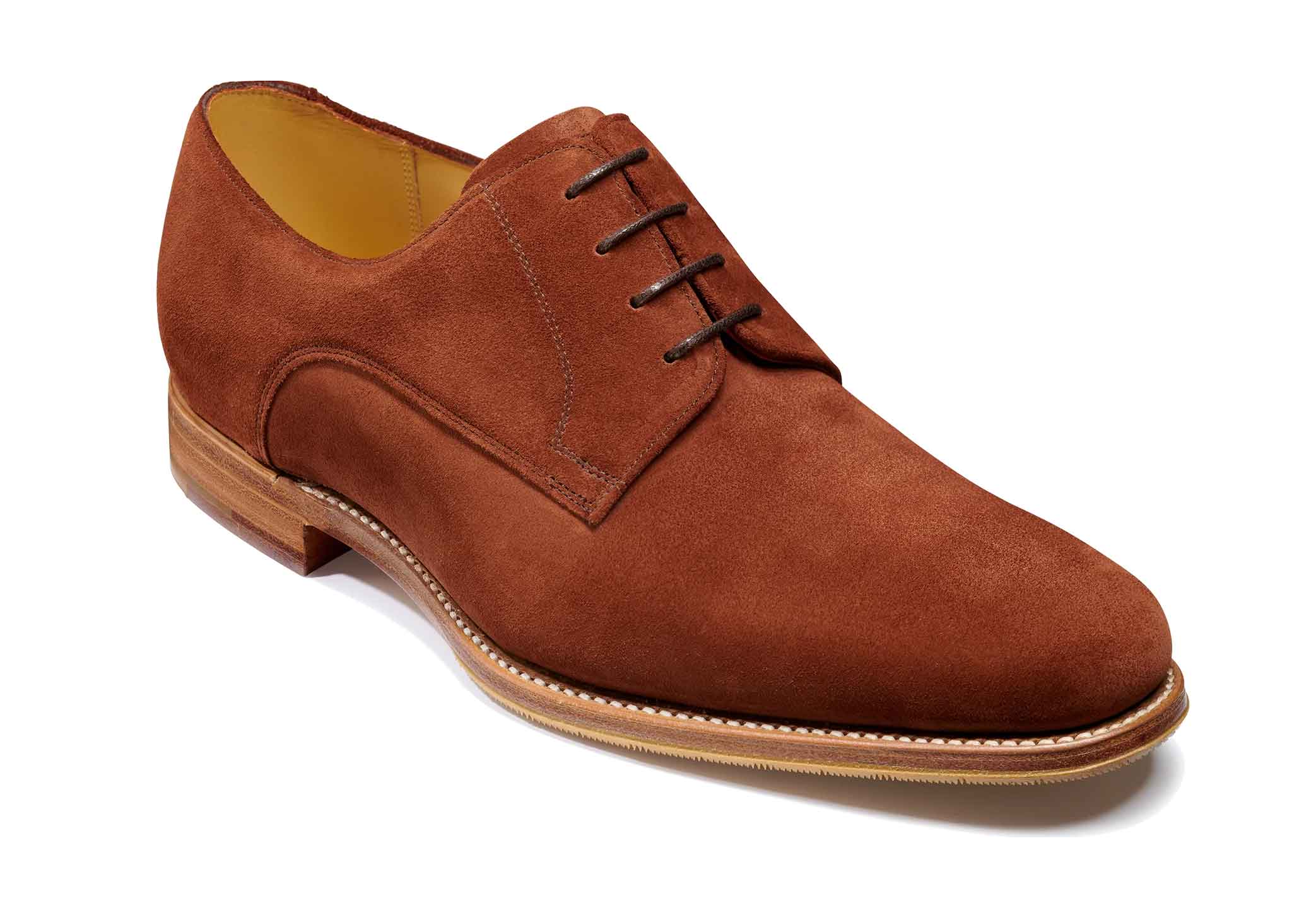 Barker Ellon - Polo Brown Suede
