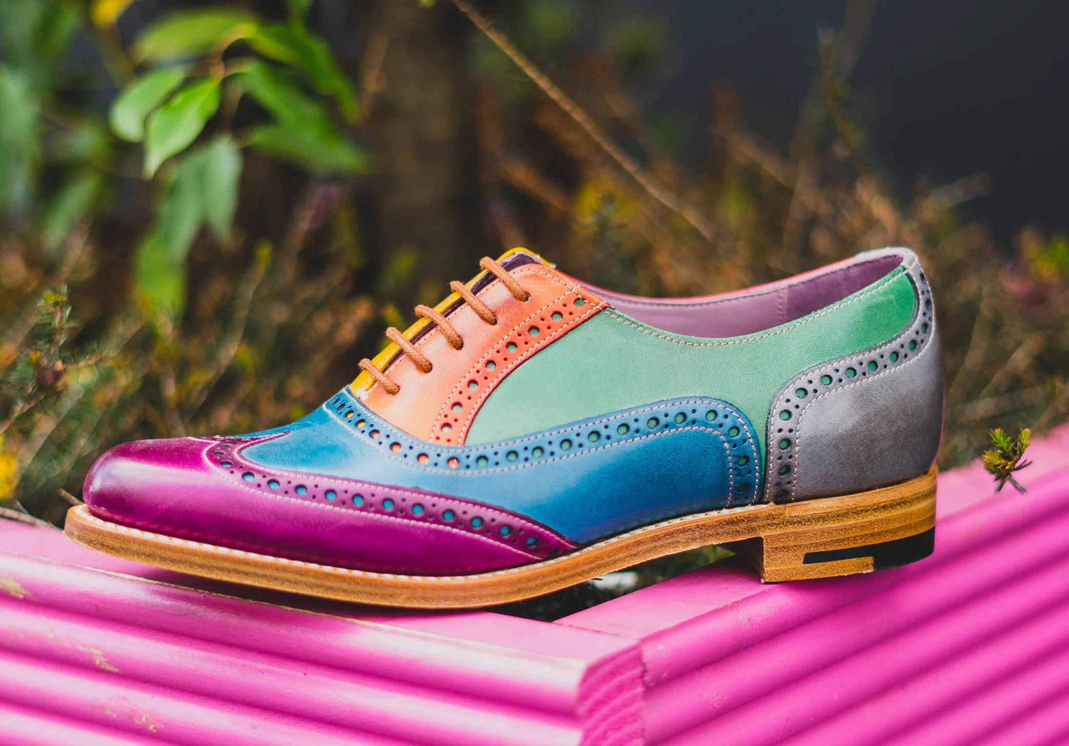 Barker Fearne - Multicoloured Hand Painted - Image 5
