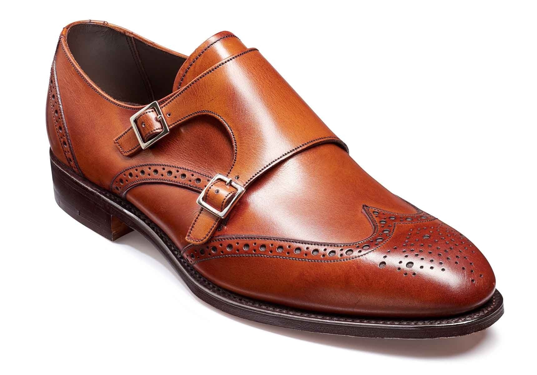 Barker Fleet - Antique Rosewood Calf - 9.5 F