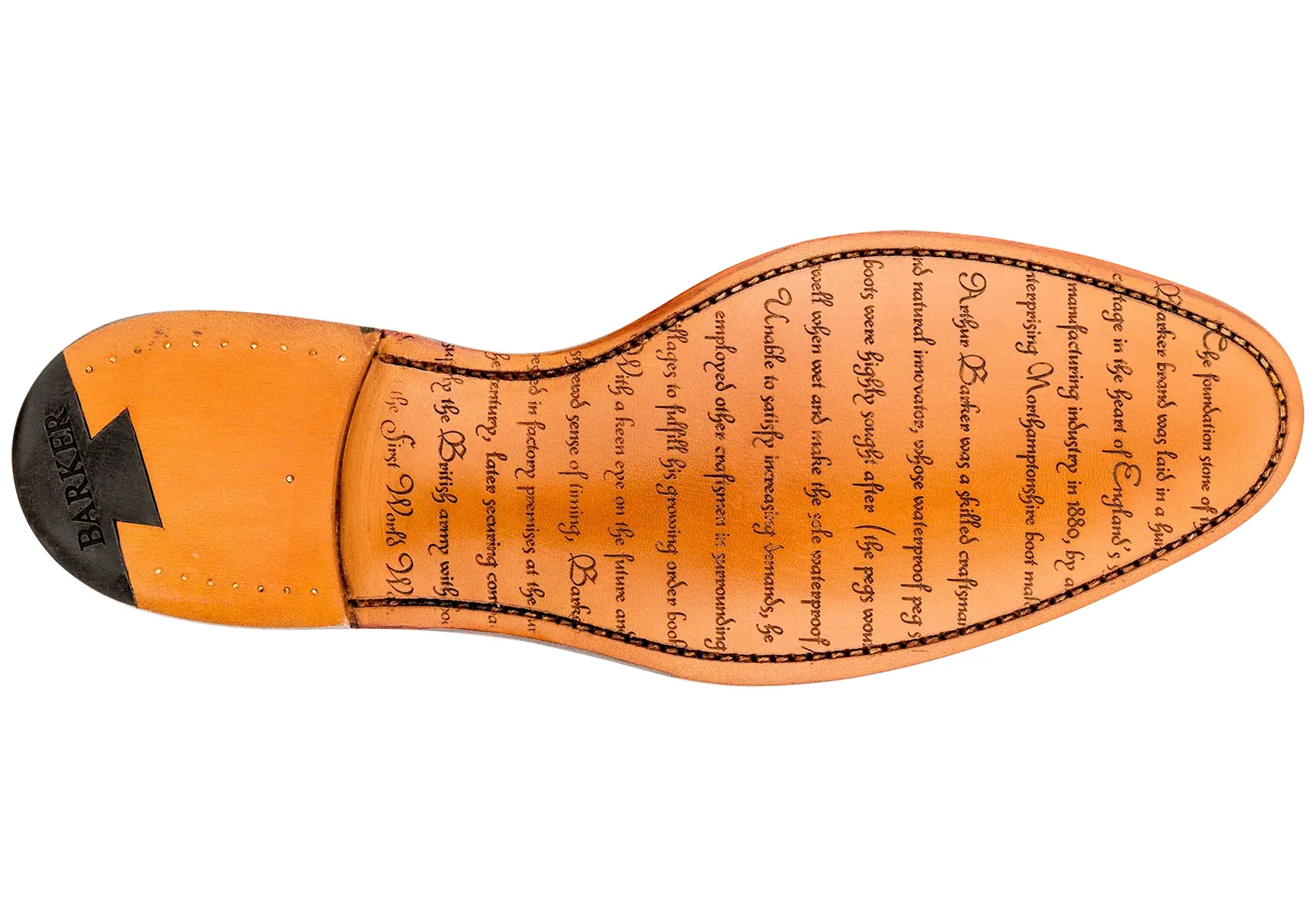 Barker Fleet - Antique Rosewood Calf - 9.5 F - Image 2