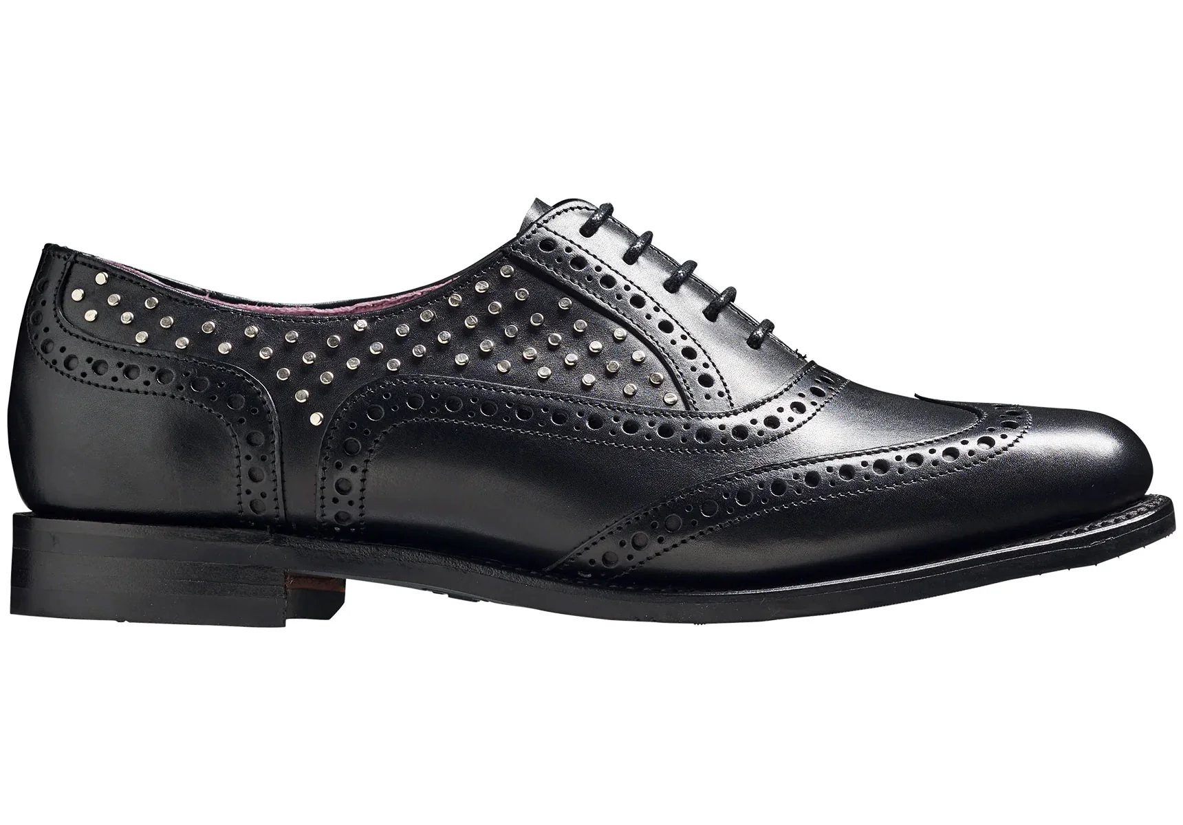 Barker Freya - Black Calf/Studs - Image 4