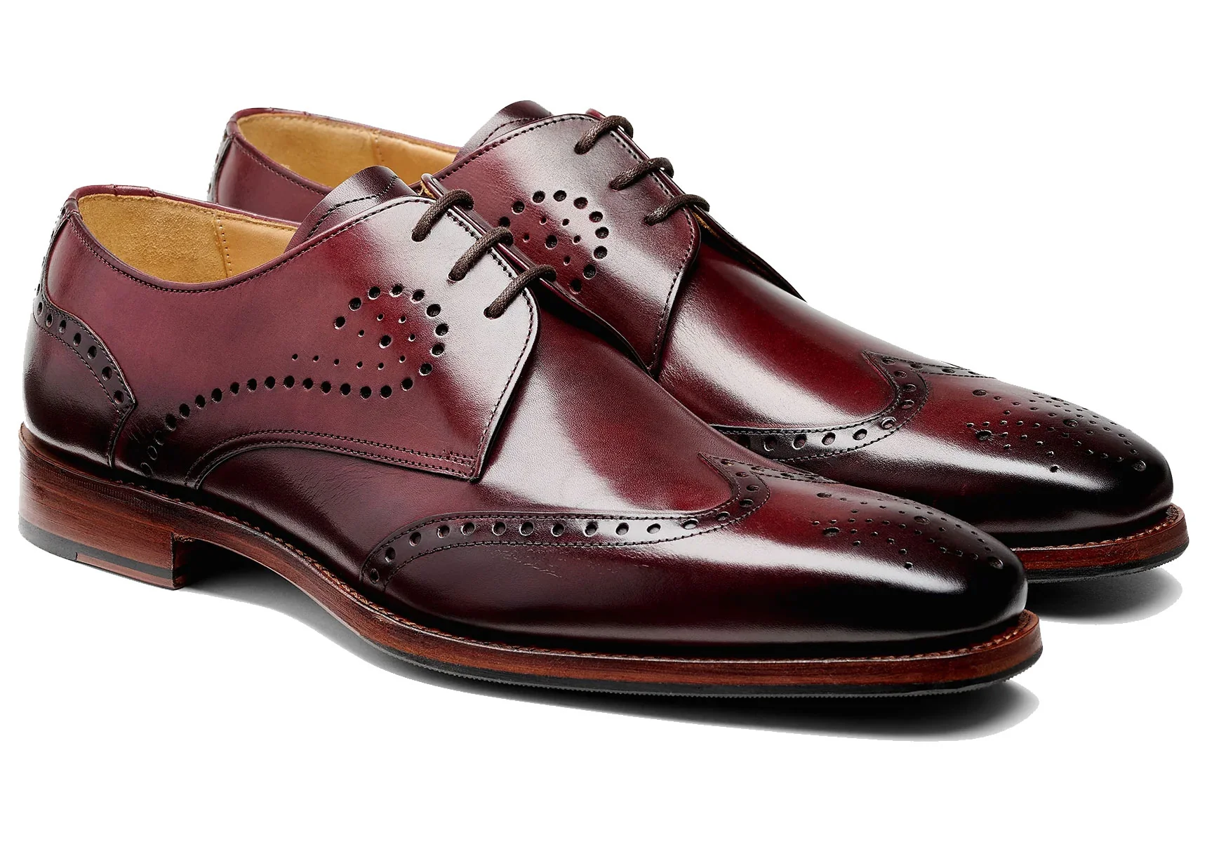 Barker George - Burgundy Hand Patina - Image 4