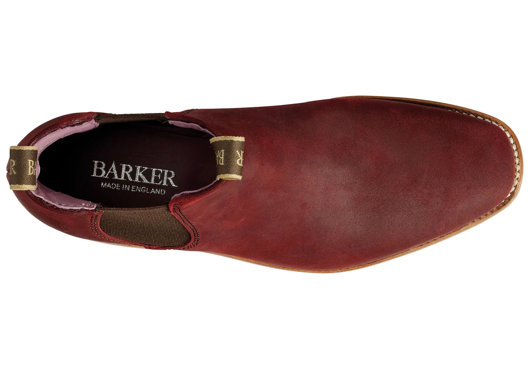 Barker Gina - Plum Waxy Suede - Image 3
