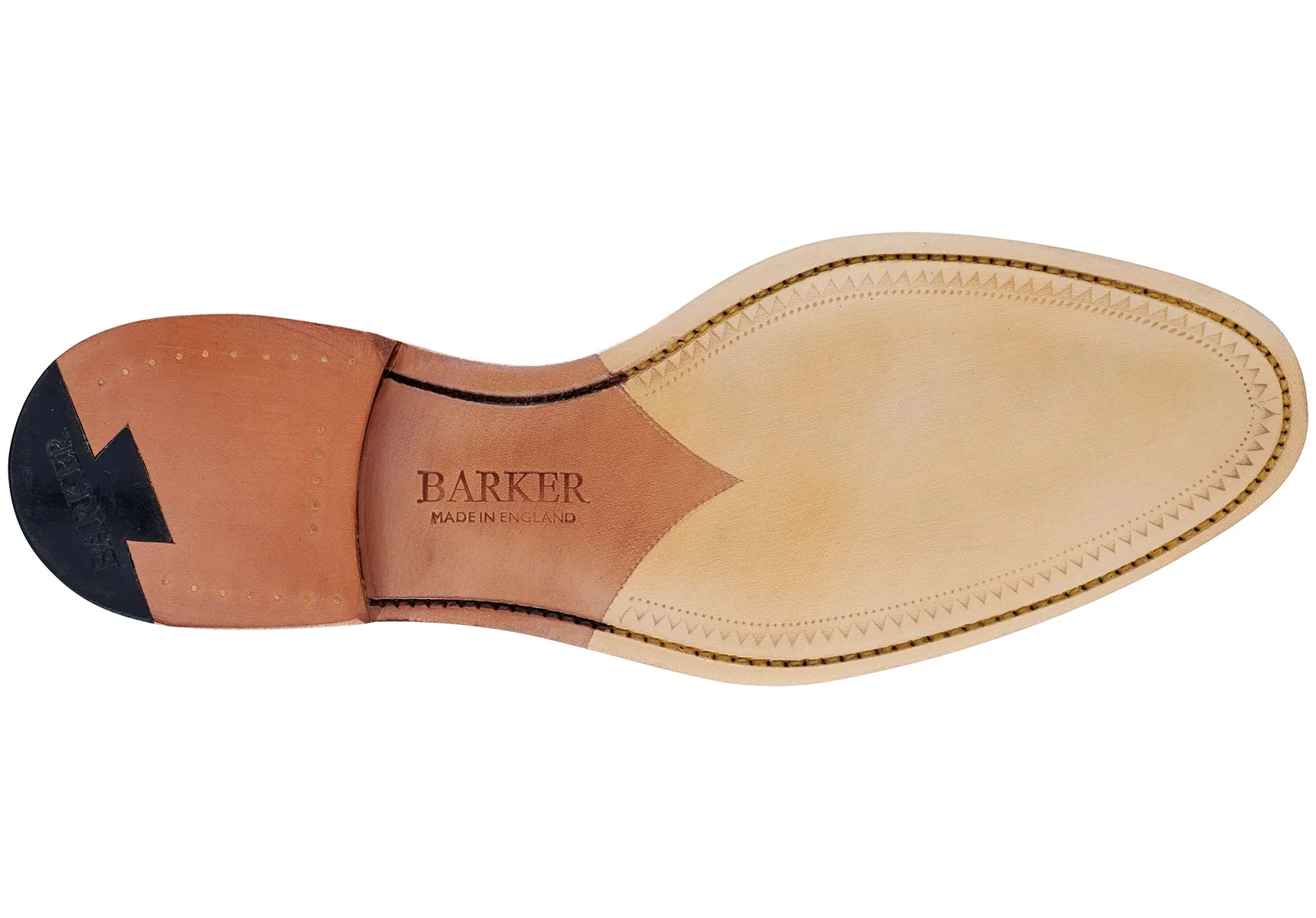 Barker Hursley - Cedar Calf/Navy Suede - 6.5 F - Image 2