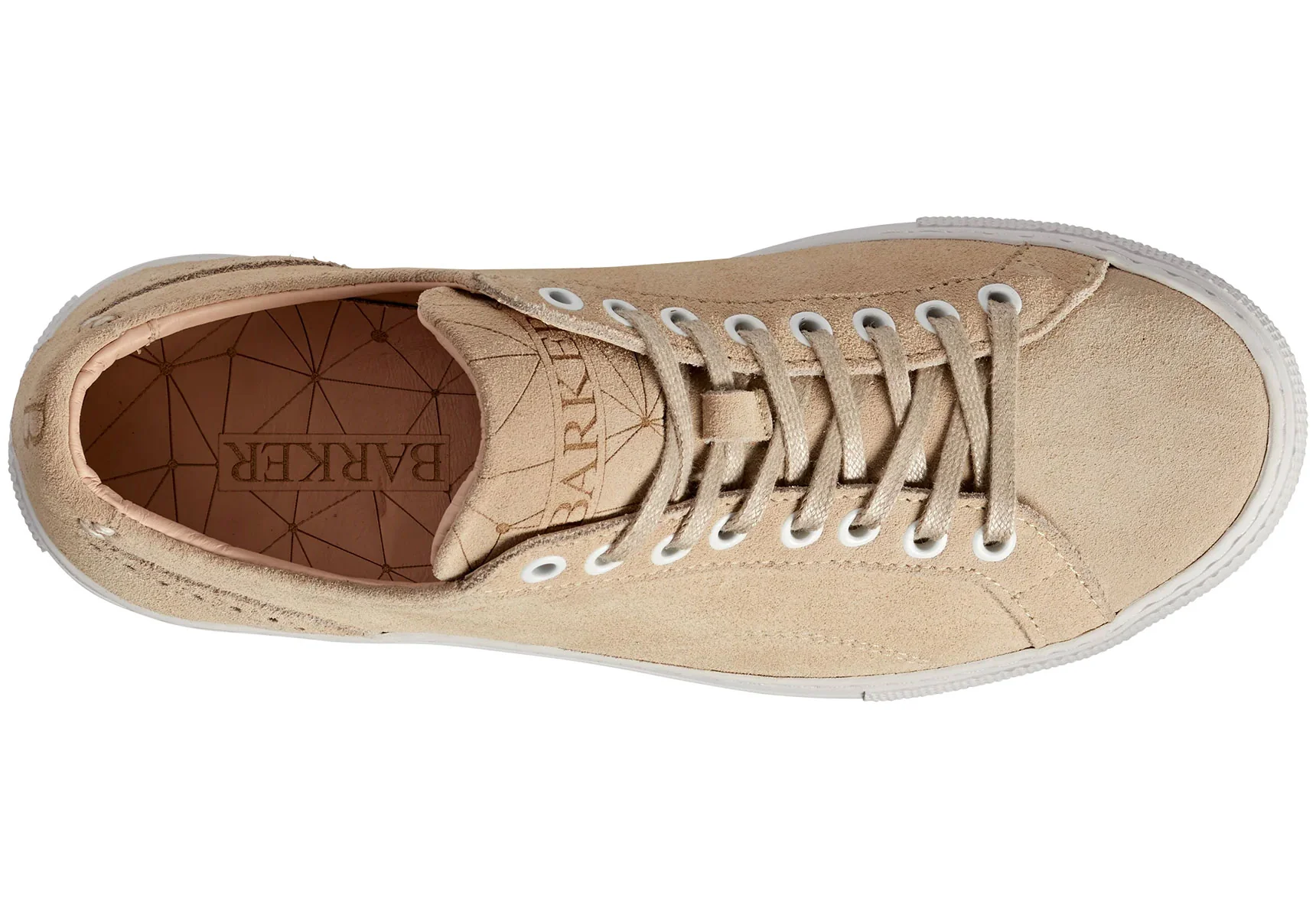 Barker Isla - Beige Suede - Image 3