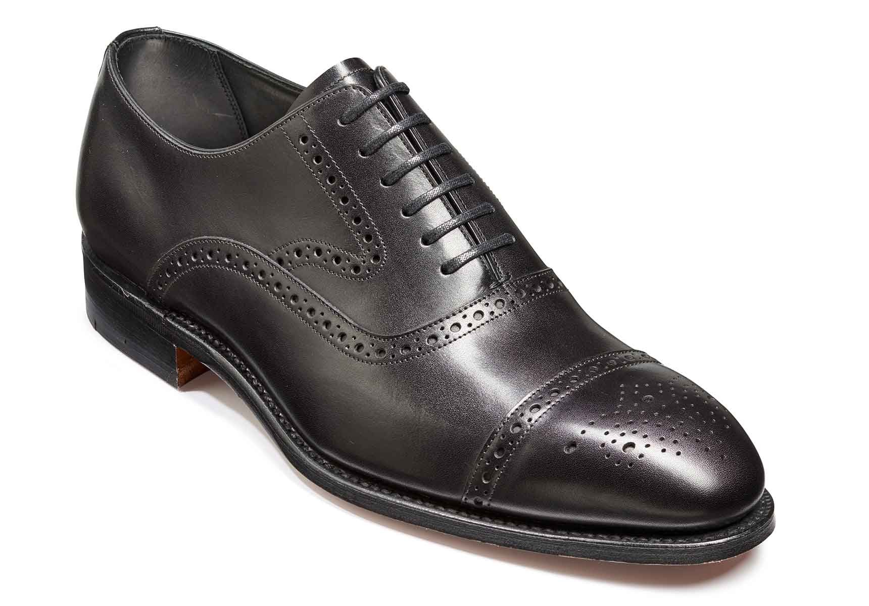 Barker Lerwick - Black Calf - 9.5 G
