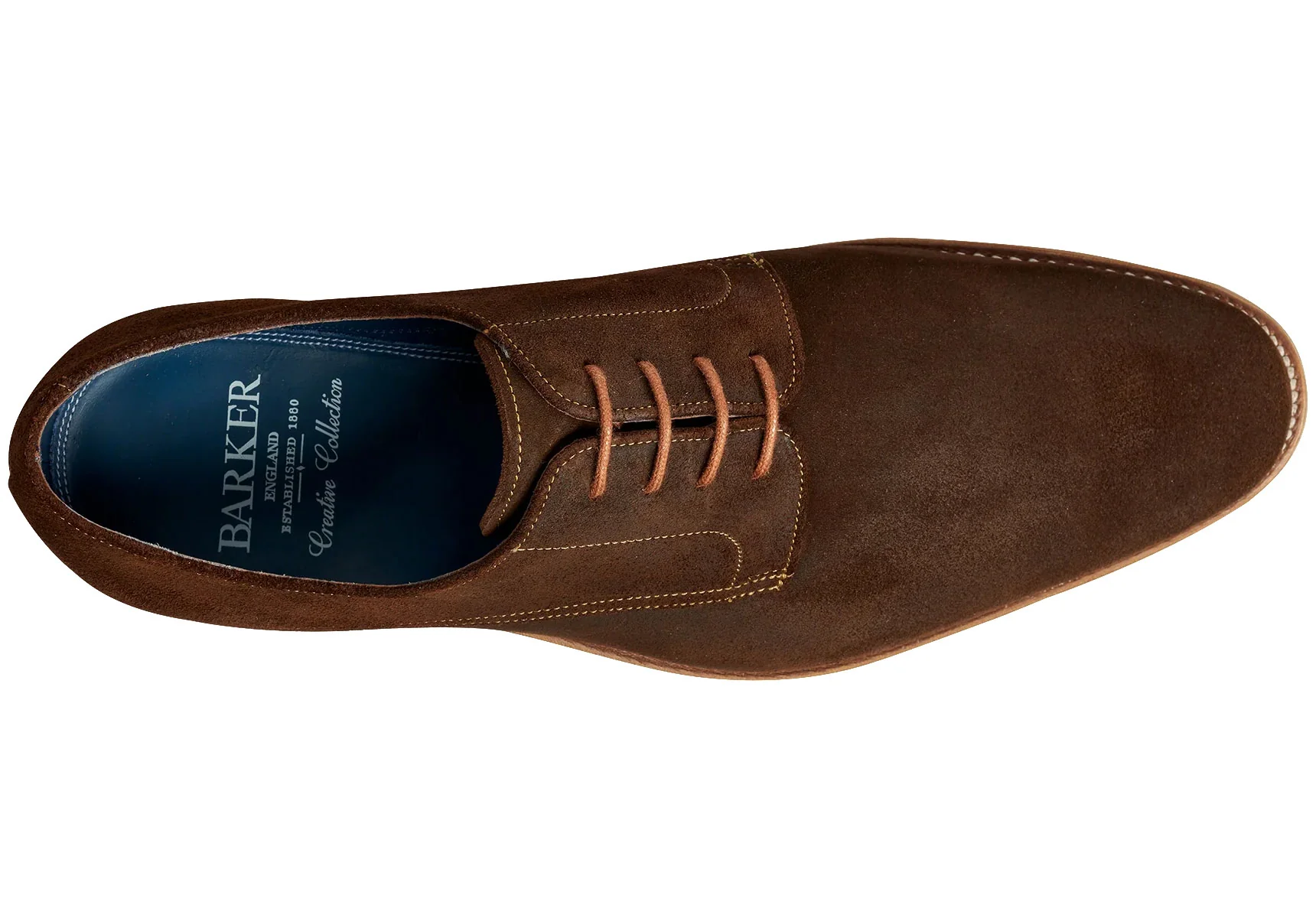 Barker Max - Brown Burnished Suede - Image 3
