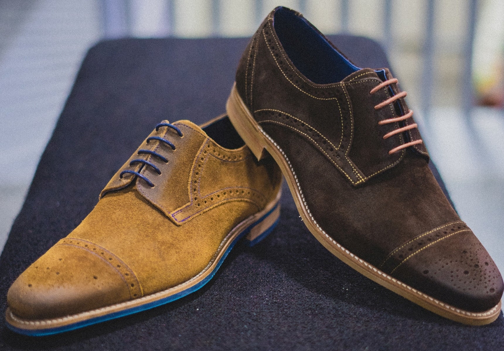 Barker Nixon - Tan Burnished Suede - Image 5