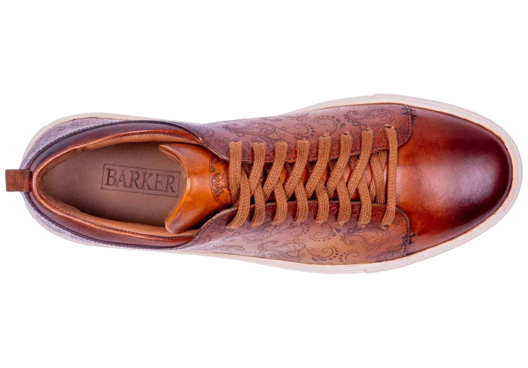 Barker Paisley - Cedar Hand Painted - Image 2