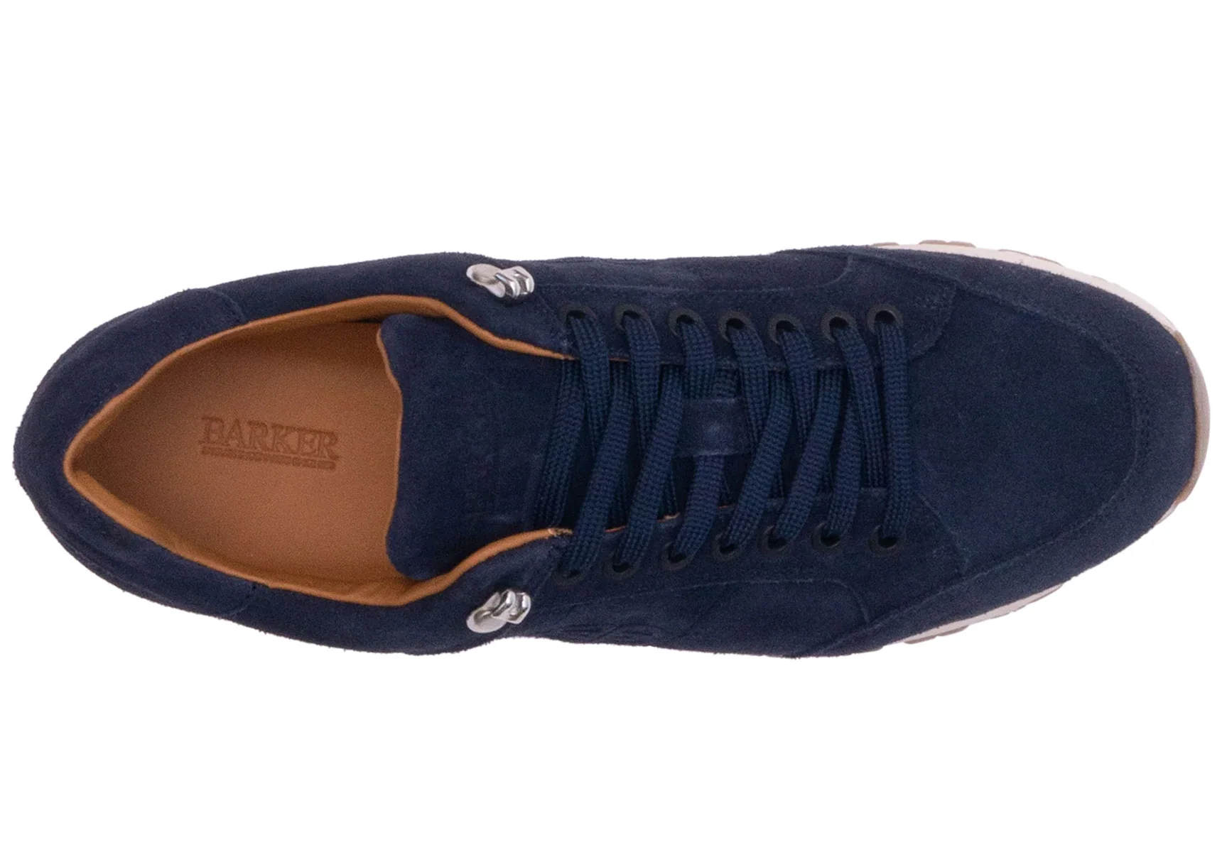 Barker Seb - Navy Suede - Image 2