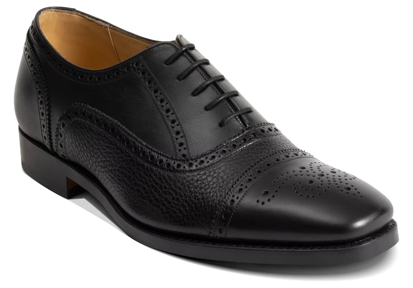 Barker Sligo - Black Calf/Black Softie