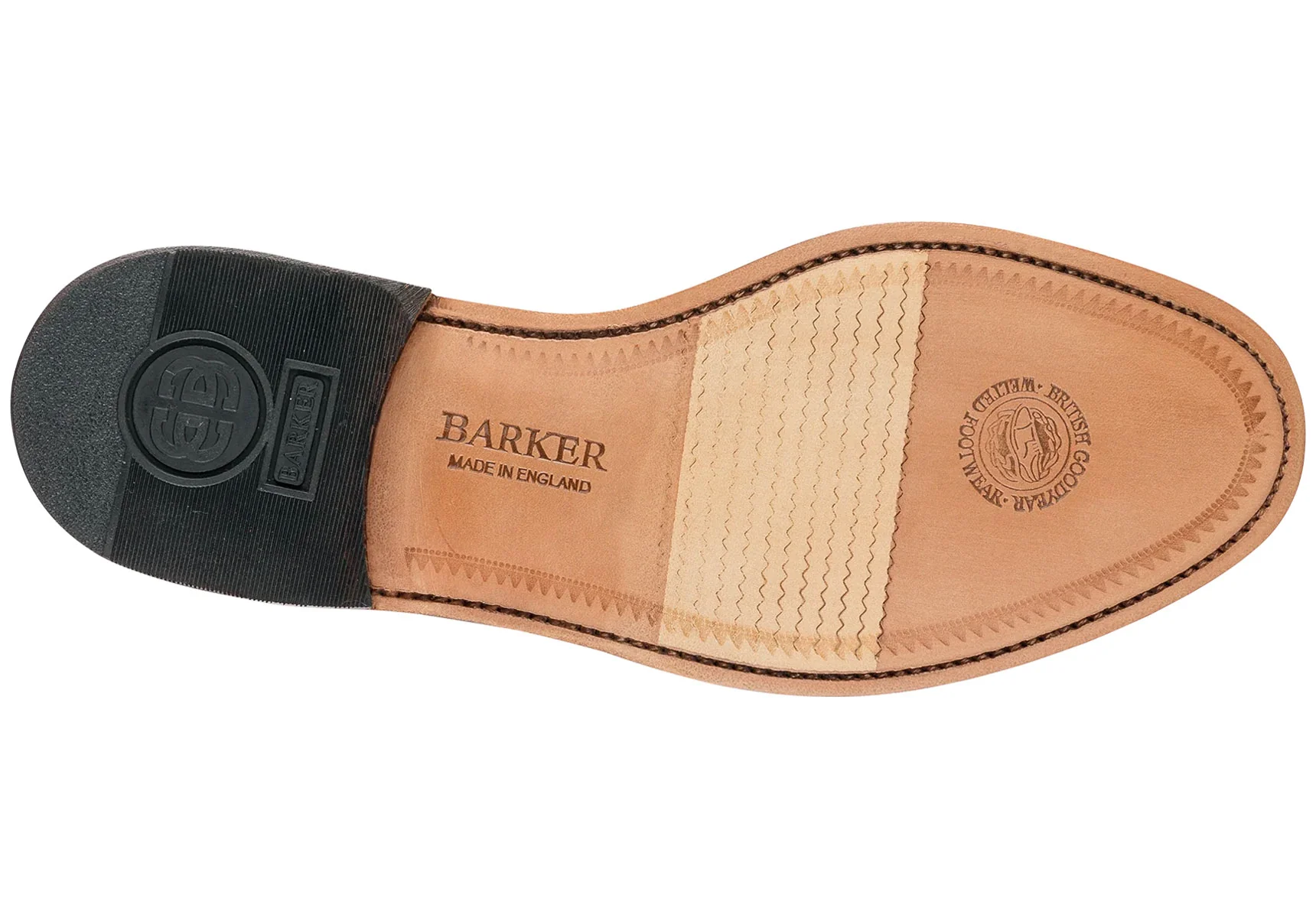 Barker Staines - Black Calf/Softie - Image 2