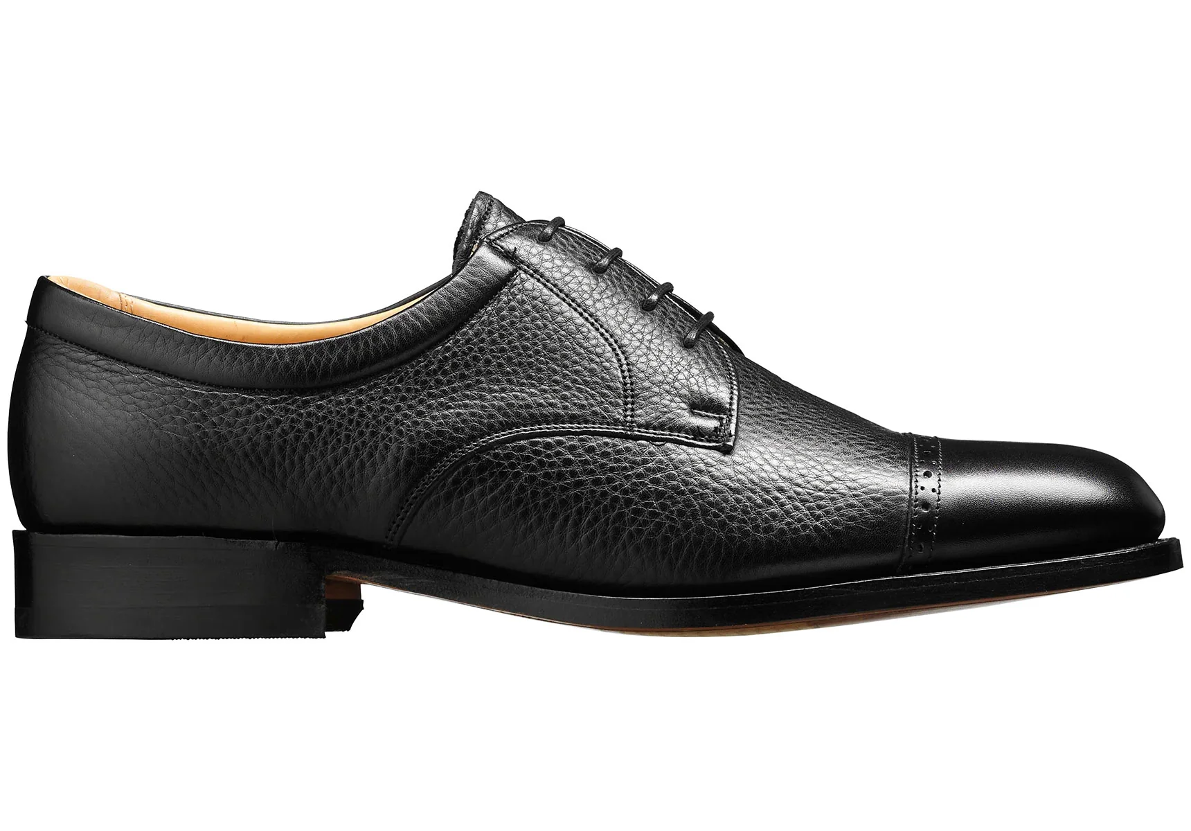 Barker Staines - Black Calf/Softie - Image 4