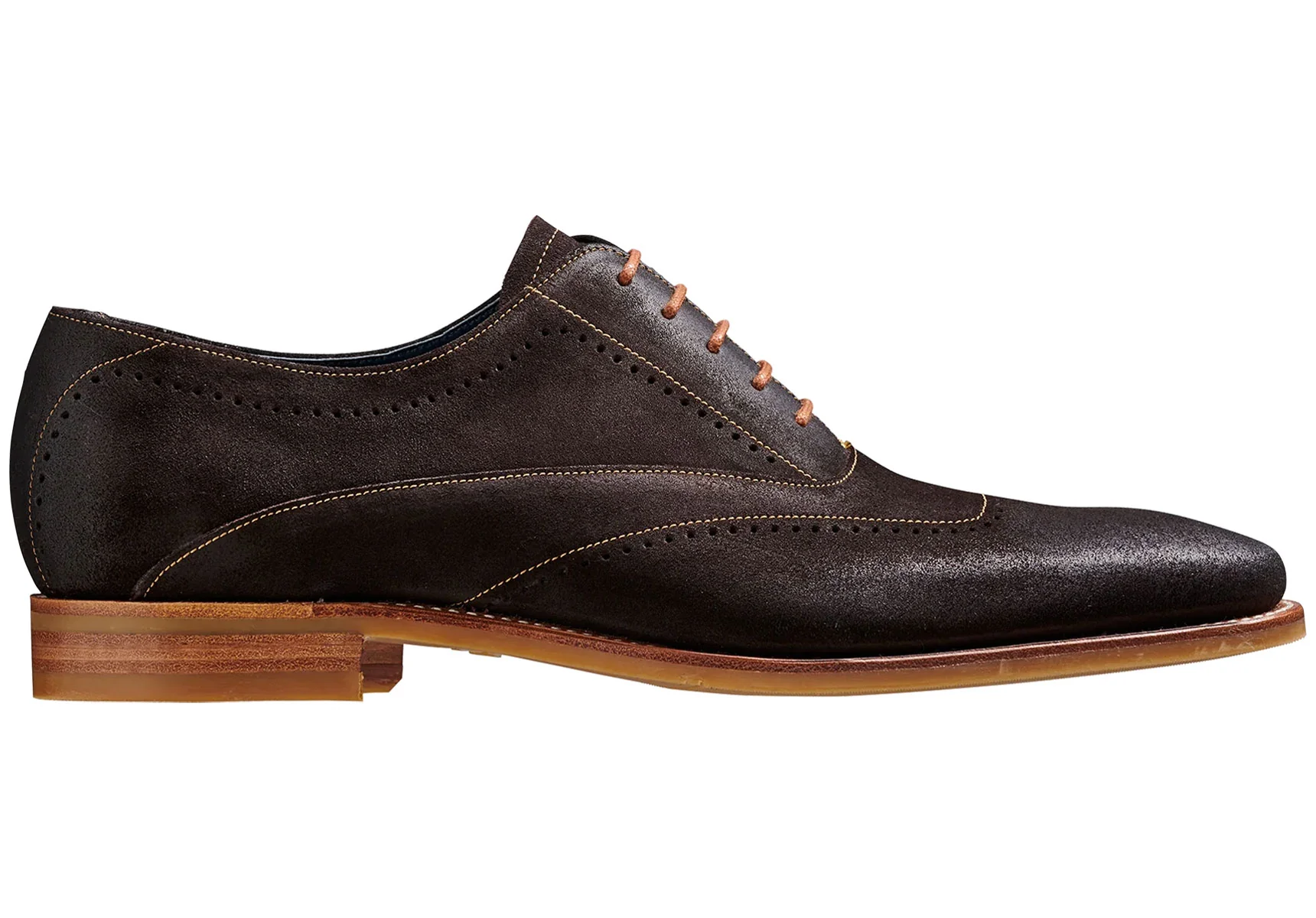 Barker Thomas - Bitter Choc Suede - Image 4