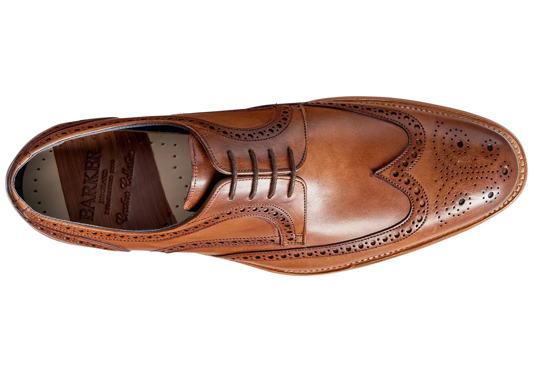 Barker Victor - Brown Hand Painted - Image 3
