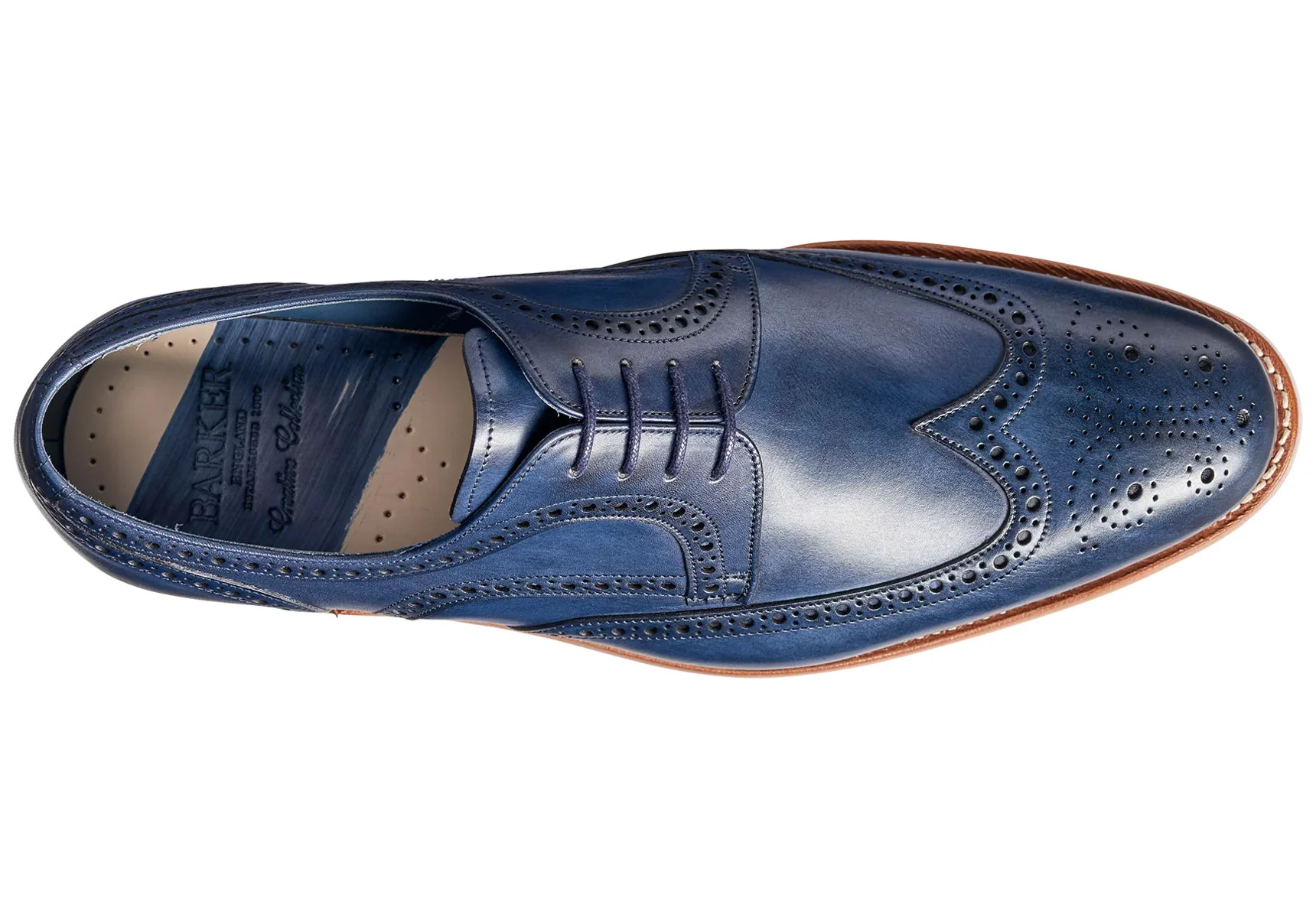 Barker Victor - Navy Hand Painted - Image 3