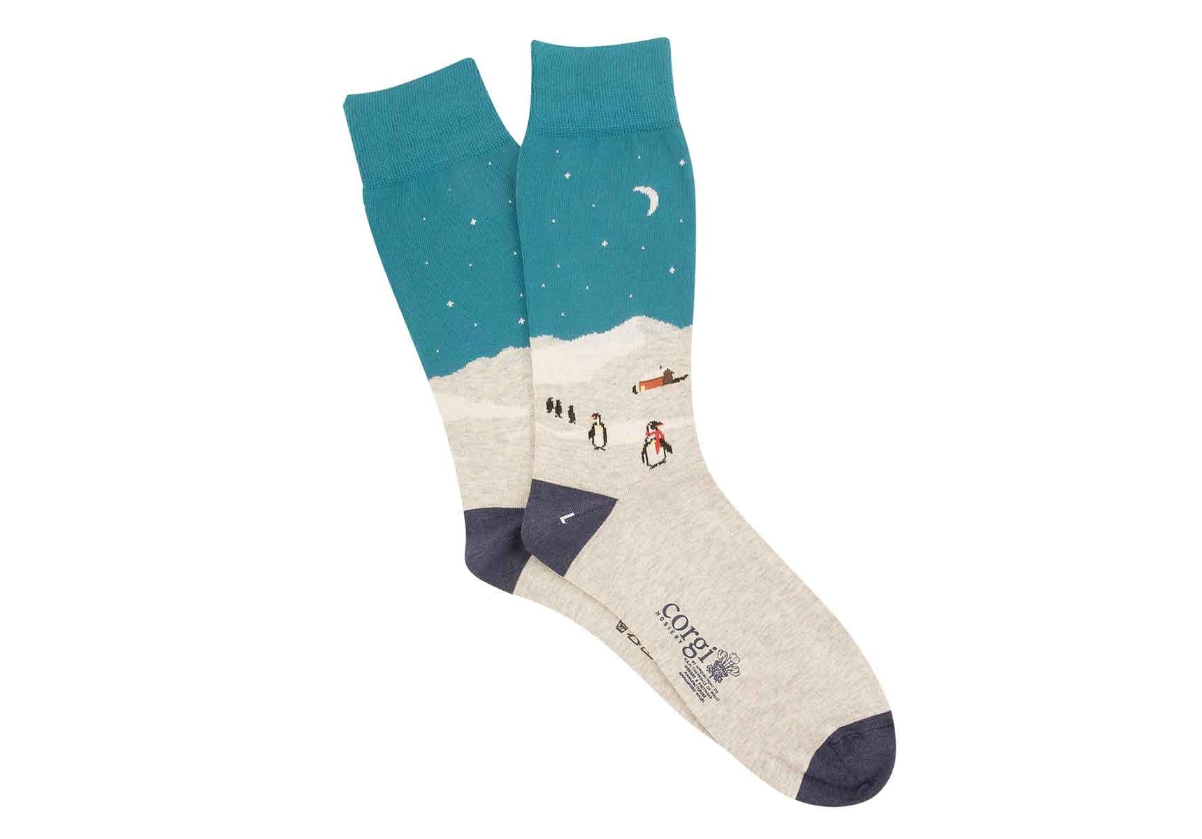 Corgi Arctic/Penguin Socks