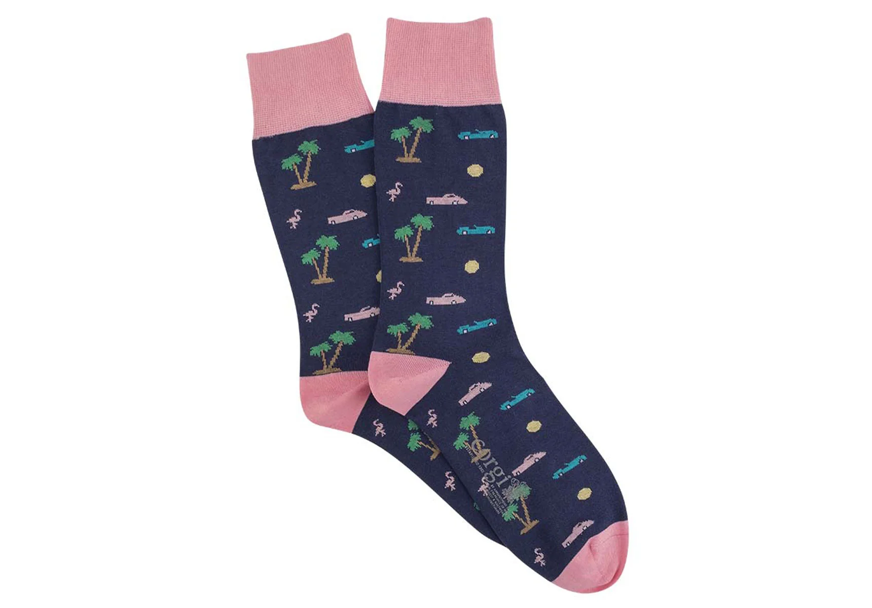 Corgi Cars/Flamingos