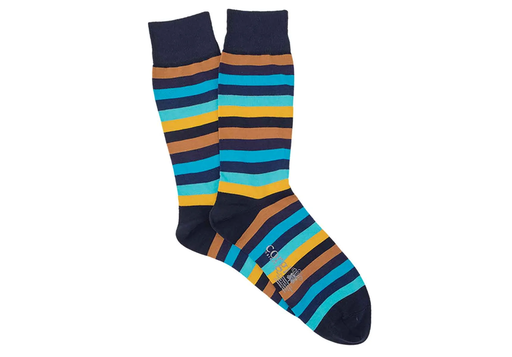 Corgi Seven Colour Stripe Socks