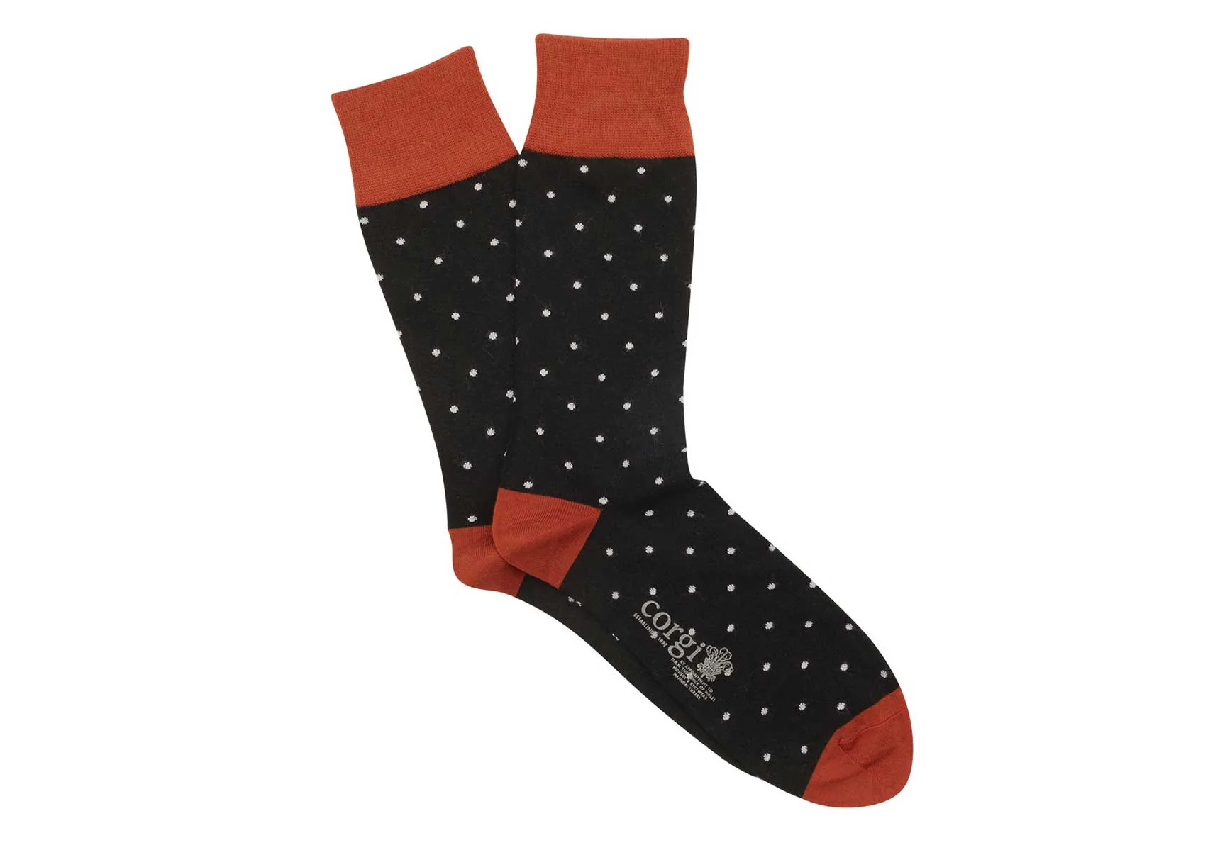 Corgi Spot Merino Wool Socks - Image 2