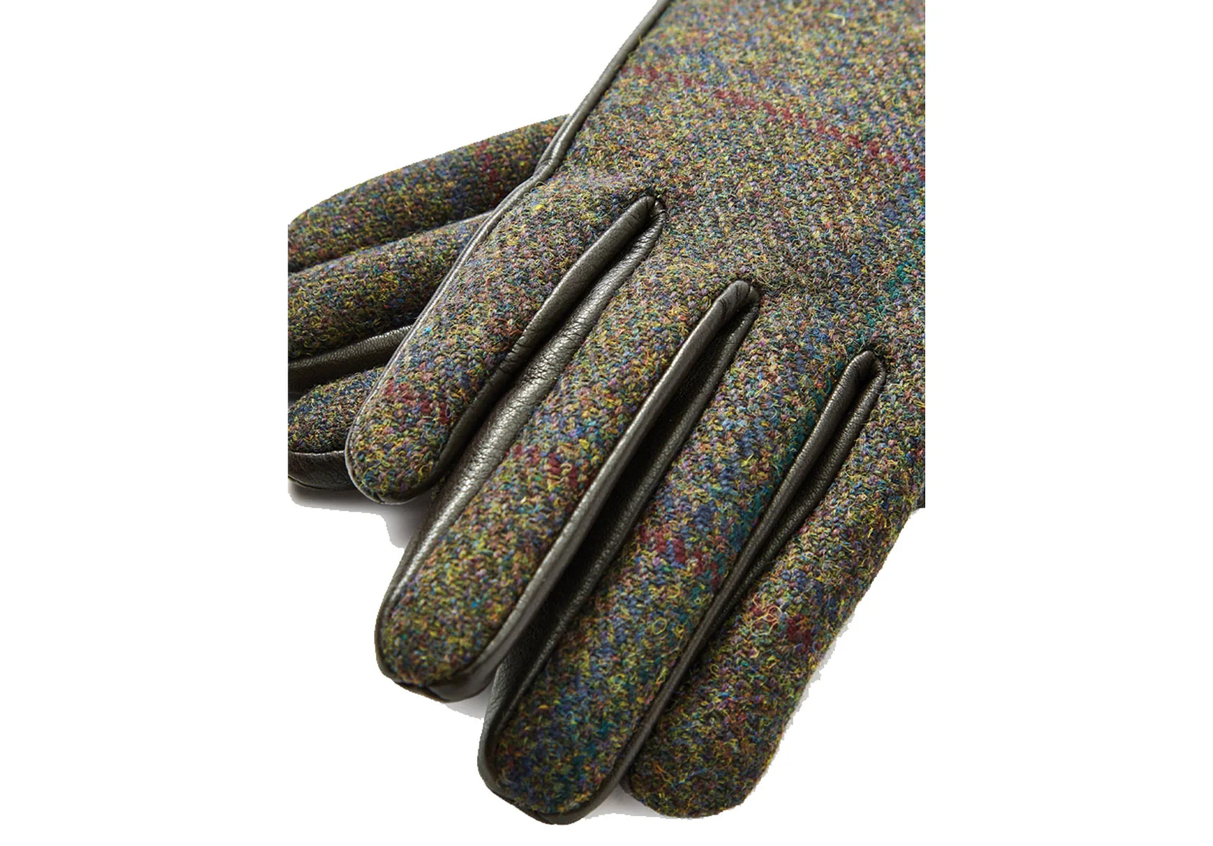 Dubarry Women's Ballycastle Tweed Leather Gloves - Image 5