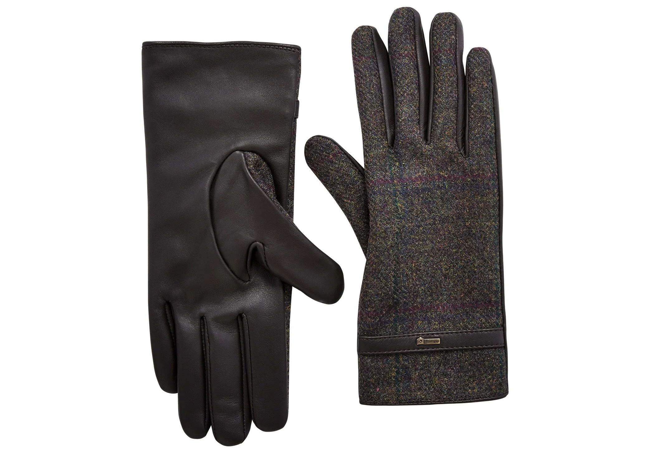 Dubarry Women's Ballycastle Tweed Leather Gloves - Image 6
