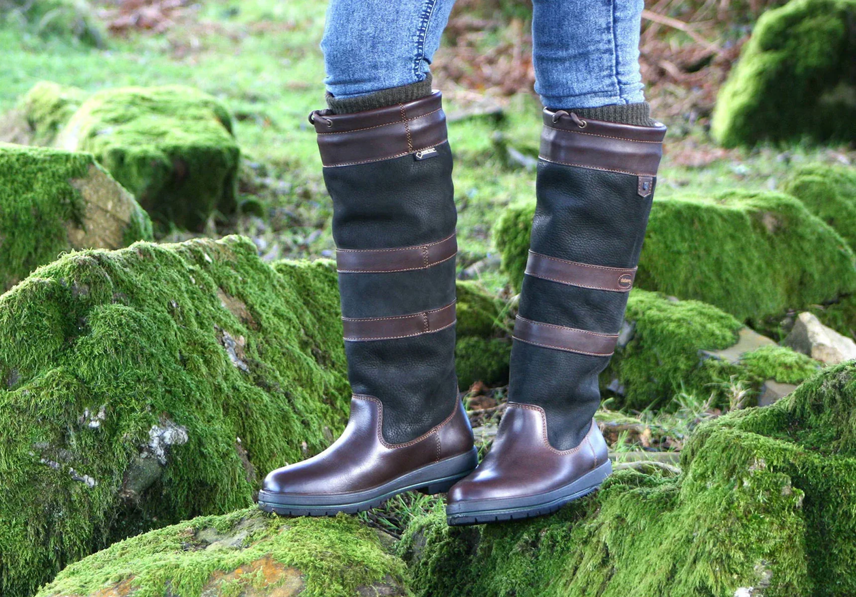 Dubarry Galway - Black/Brown - Image 5