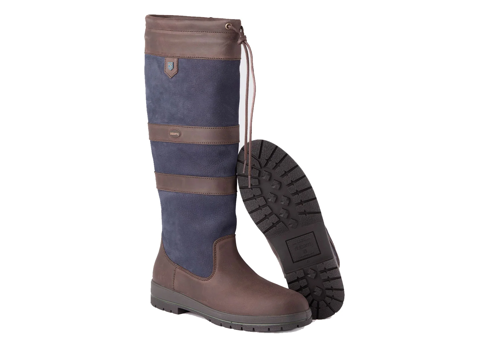Dubarry Galway - Navy/Brown - Image 2
