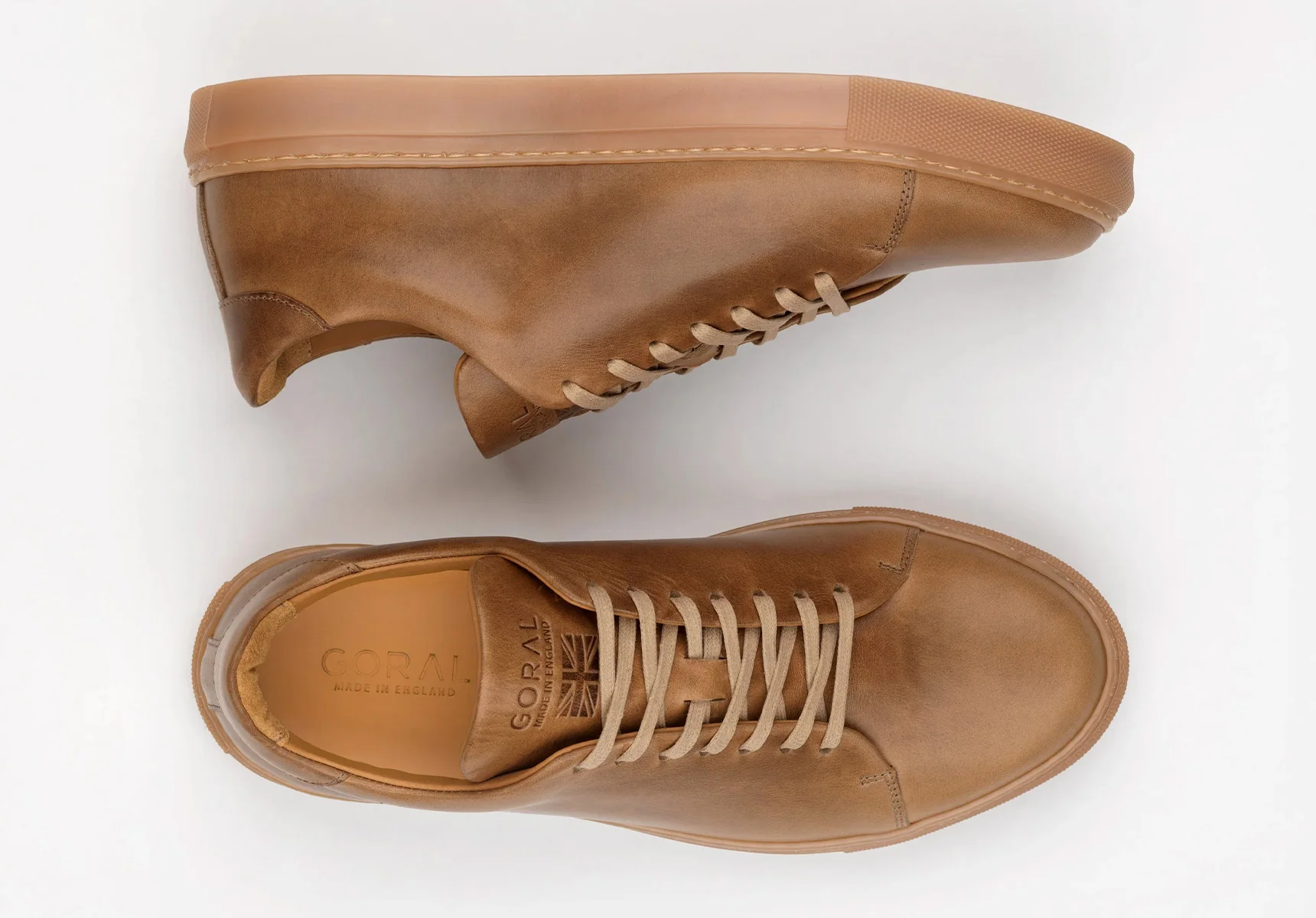 Goral Mellor II Sneakers - Horween Natural Leather - Image 3