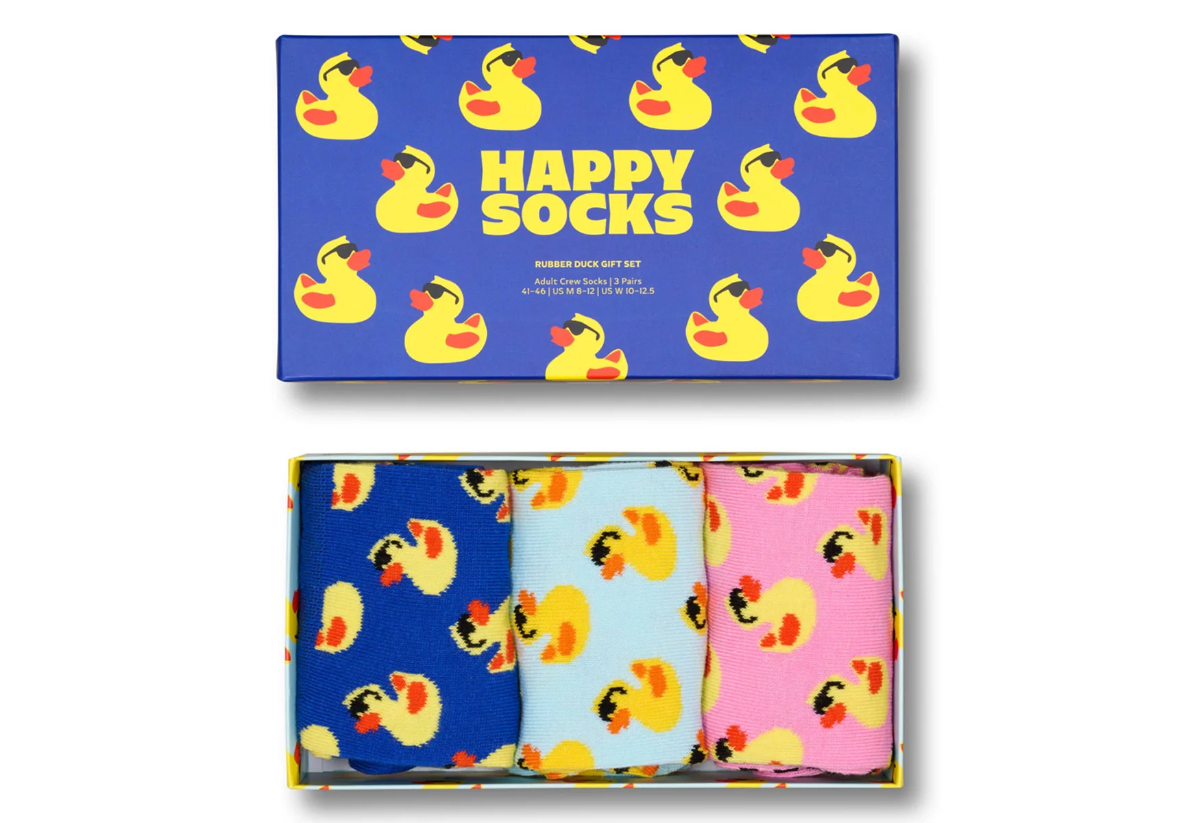 Happy Socks 3-Pack Rubber Duck Socks Gift Set - Image 2