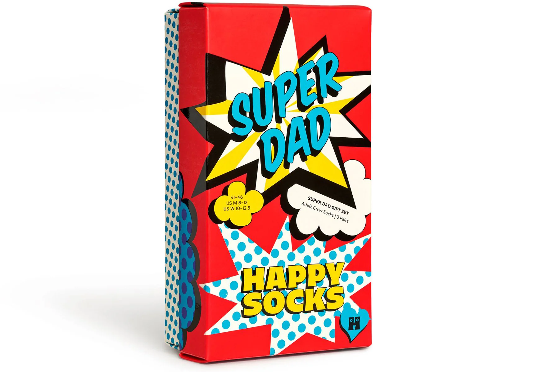 Happy Socks 3-Pack Super Dad Socks Gift Set