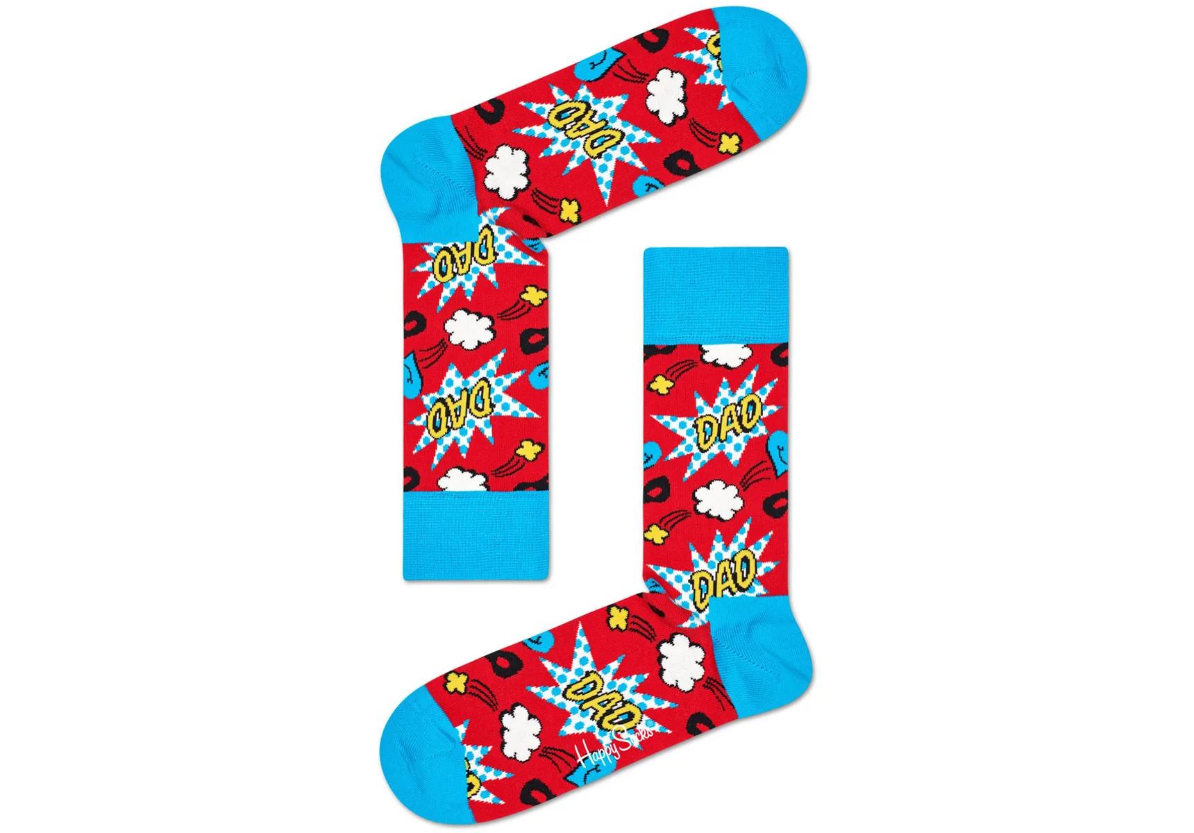 Happy Socks 3-Pack Super Dad Socks Gift Set - Image 3