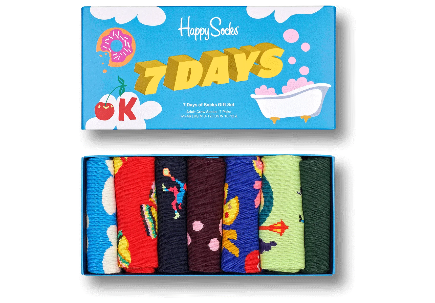 Happy Socks 7 Day 7-Pack Gift Box - Image 2