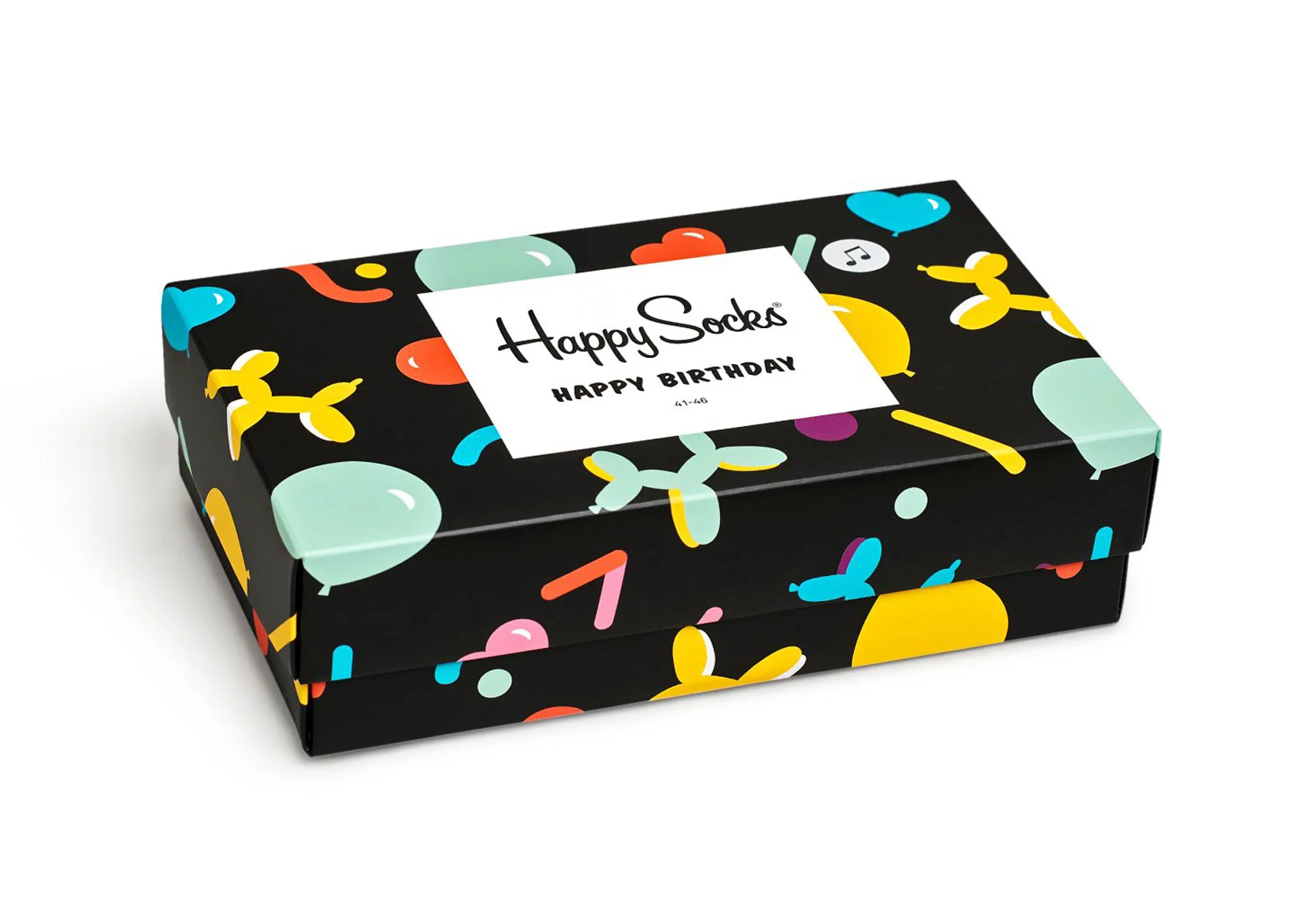 Happy Socks Balloon Animal Birthday Gift Box