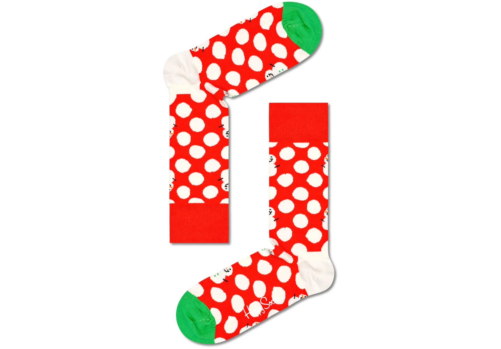 Happy Socks Big Dot Snowman 2-Pack Gift Box - Image 2