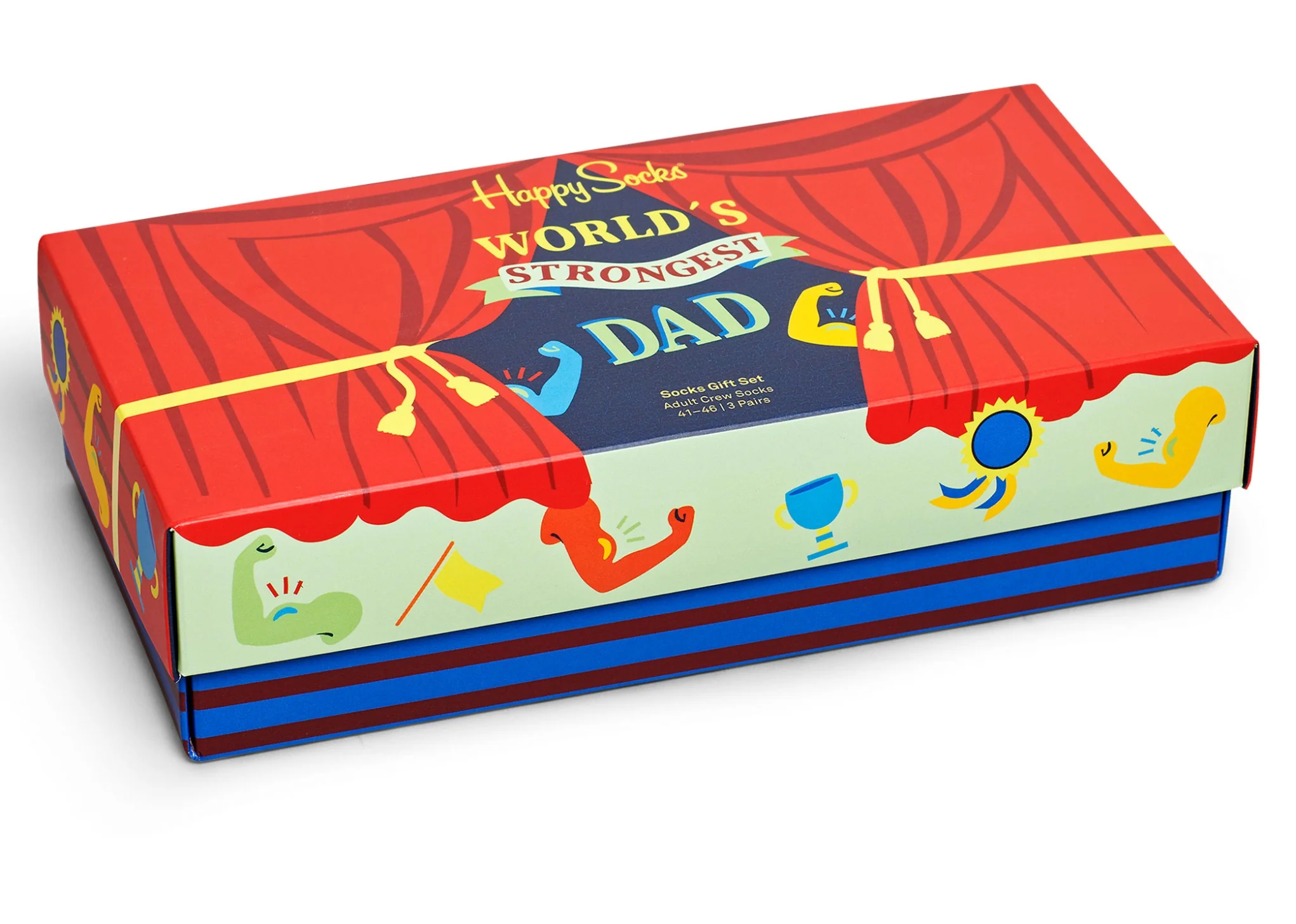 Happy Socks Father's Day 3 Pack Gift Box - Image 5