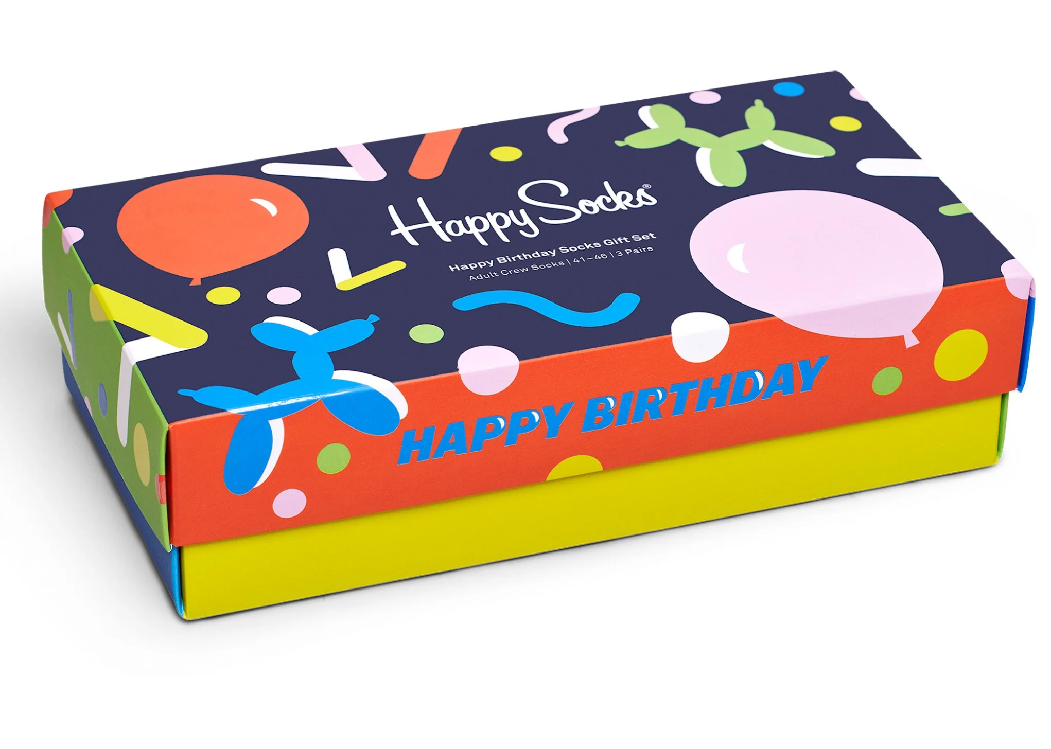 Happy Socks Happy Birthday 3-Pack