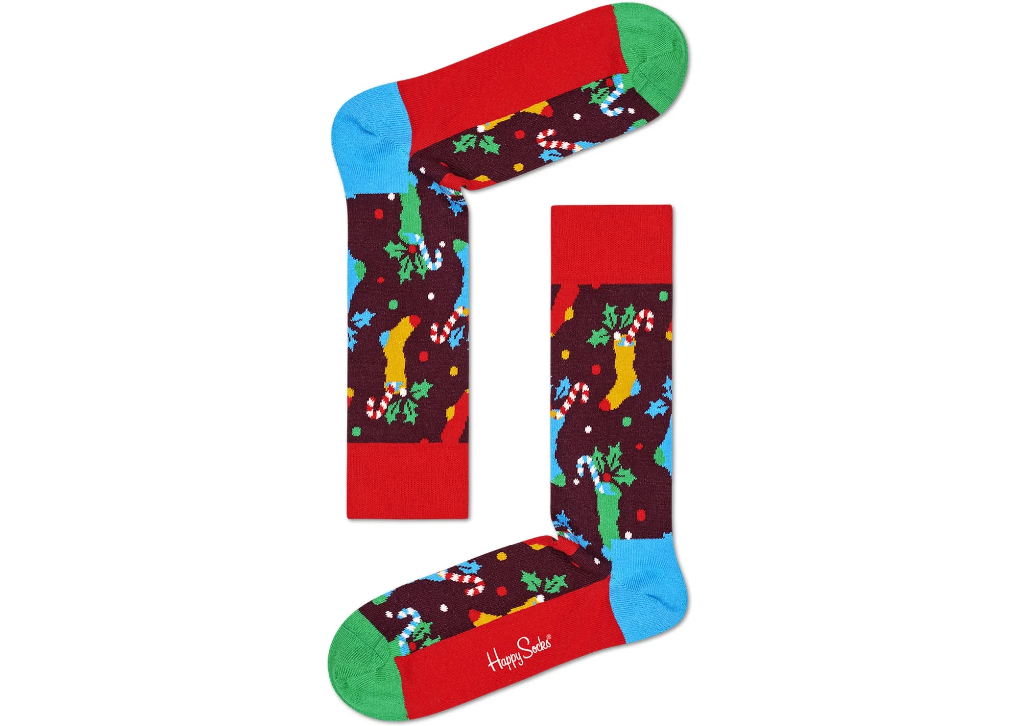 Happy Socks Holiday 3-Pack Gift Box - Brown - Image 3