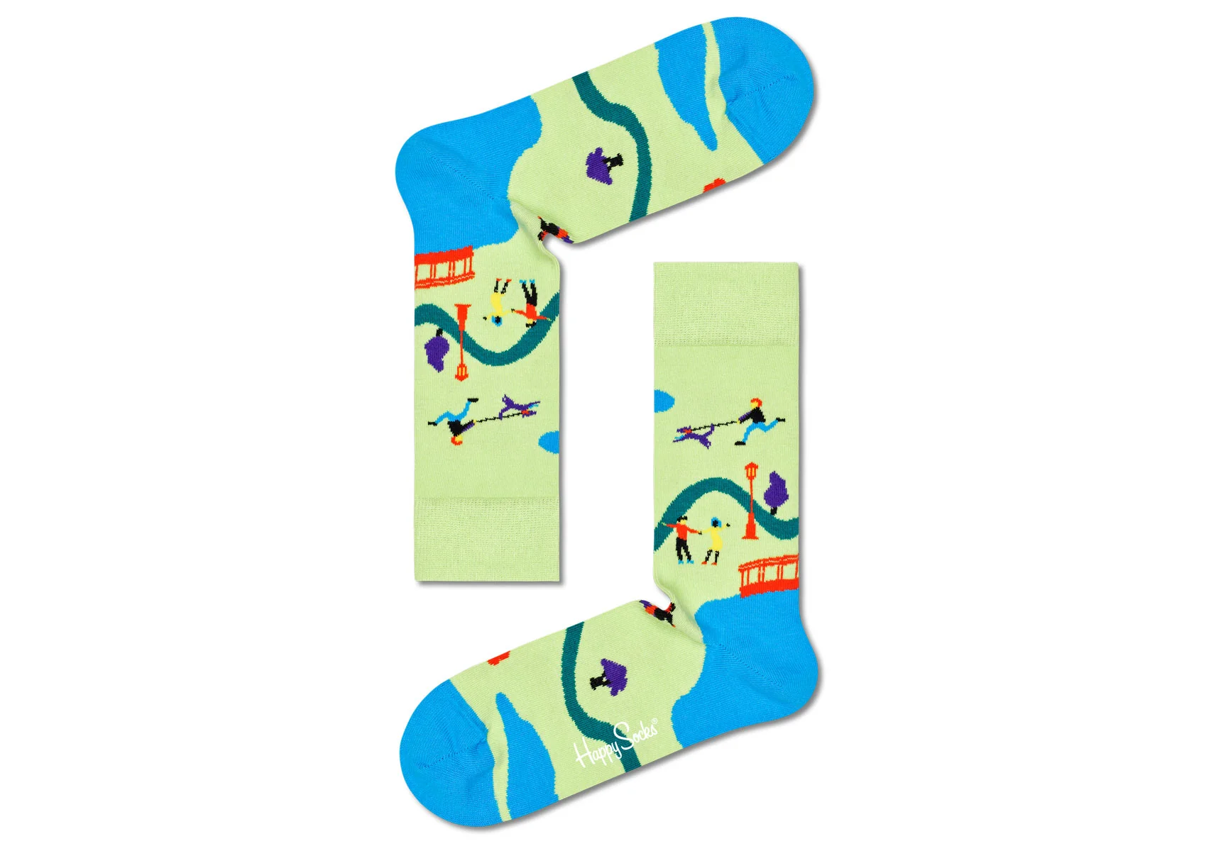 Happy Socks Into The Park 4-Pack Gift Box - Image 4