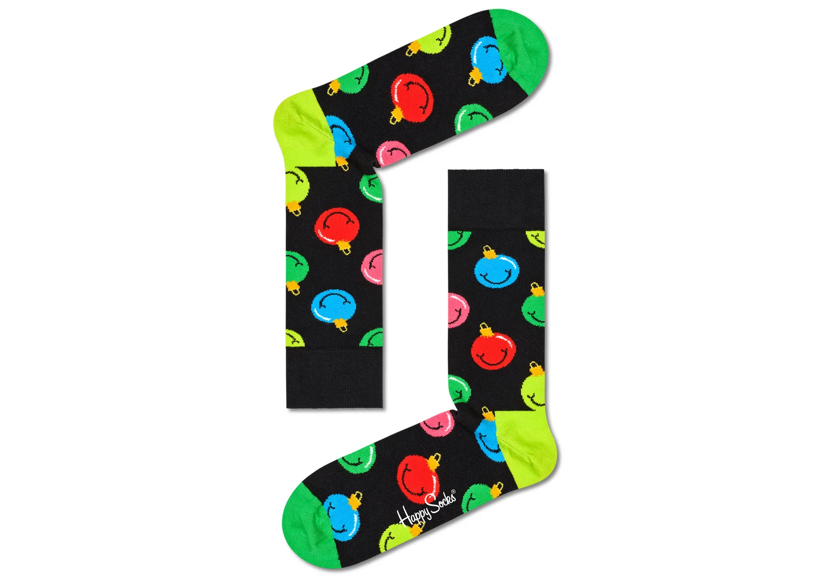 Happy Socks Jingle Smiling Sock